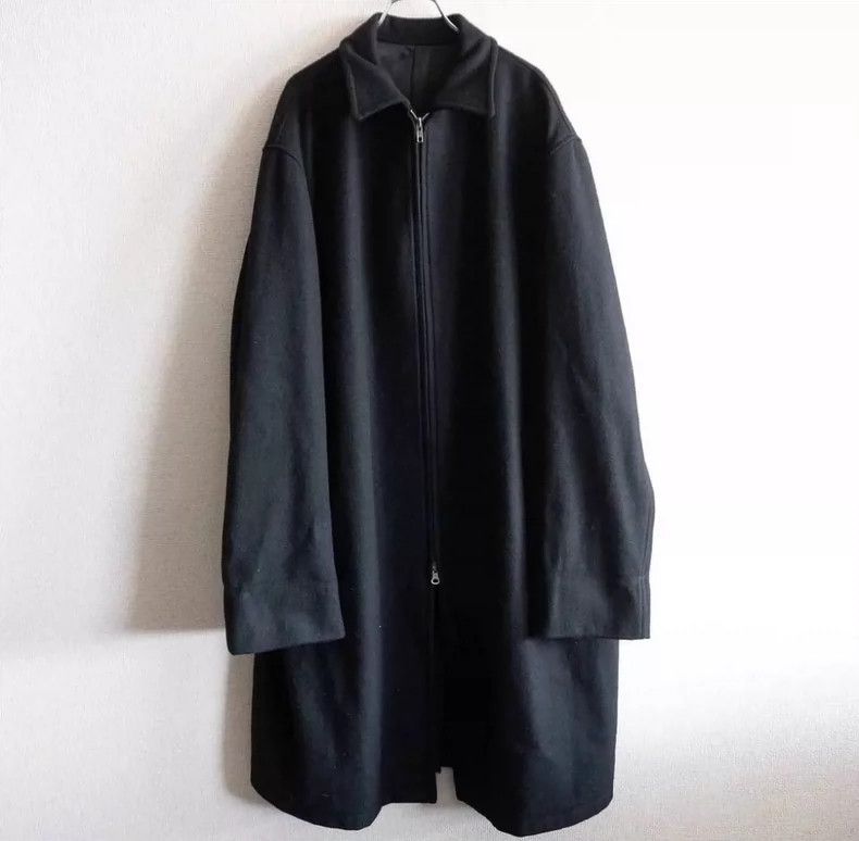 Yohji Yamamoto Yohji Yamamoto 1990s Wool Long Coat - dmc Size US M / EU 48-50 / 2 - 1 Thumbnail