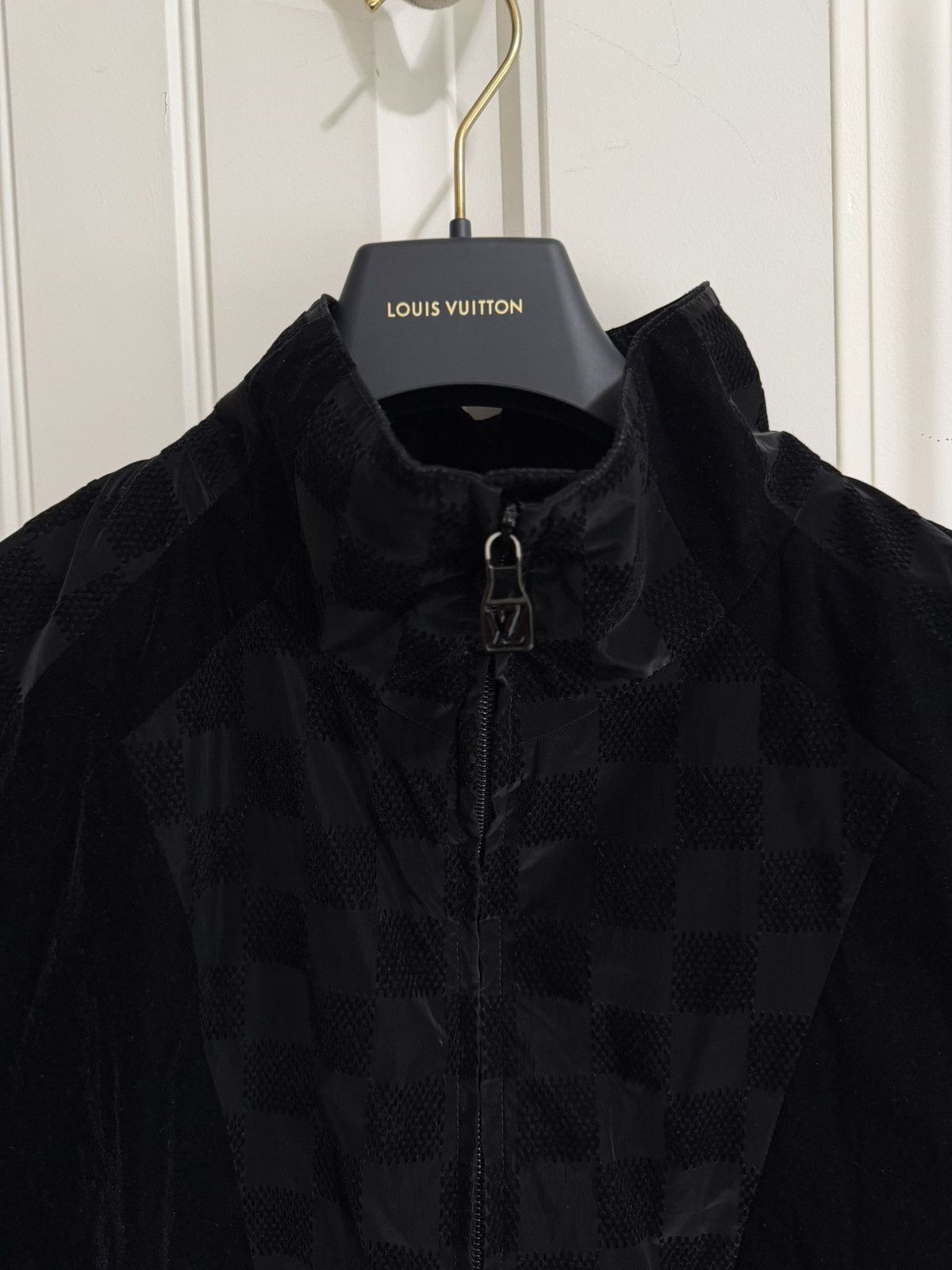 Louis Vuitton Louis Vuitton Flocked Damier Technical Tracksuit Top Size US L / EU 52-54 / 3 - 2 Thumbnail