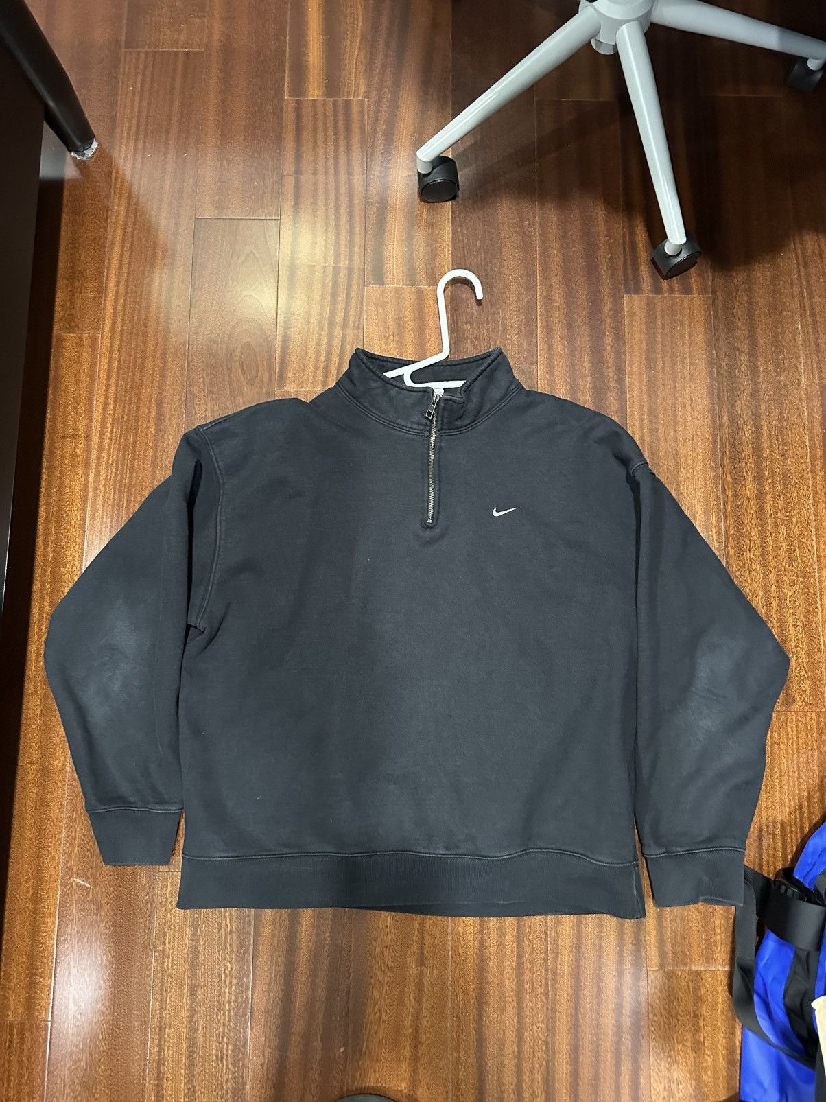 Nike Nike Black 1/4 Quarter Zip Size US XL / EU 56 / 4 - 1 Thumbnail