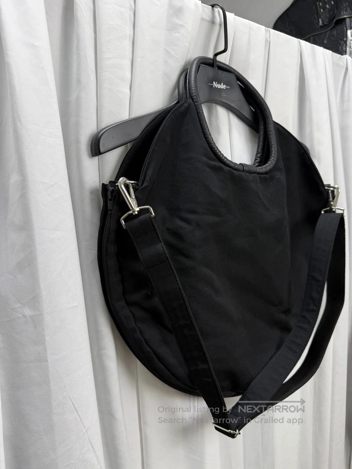 Yohji Yamamoto Yohji Yamamoto Noir Zip Ring Crossbody Bag. Size ONE SIZE - 2 Thumbnail
