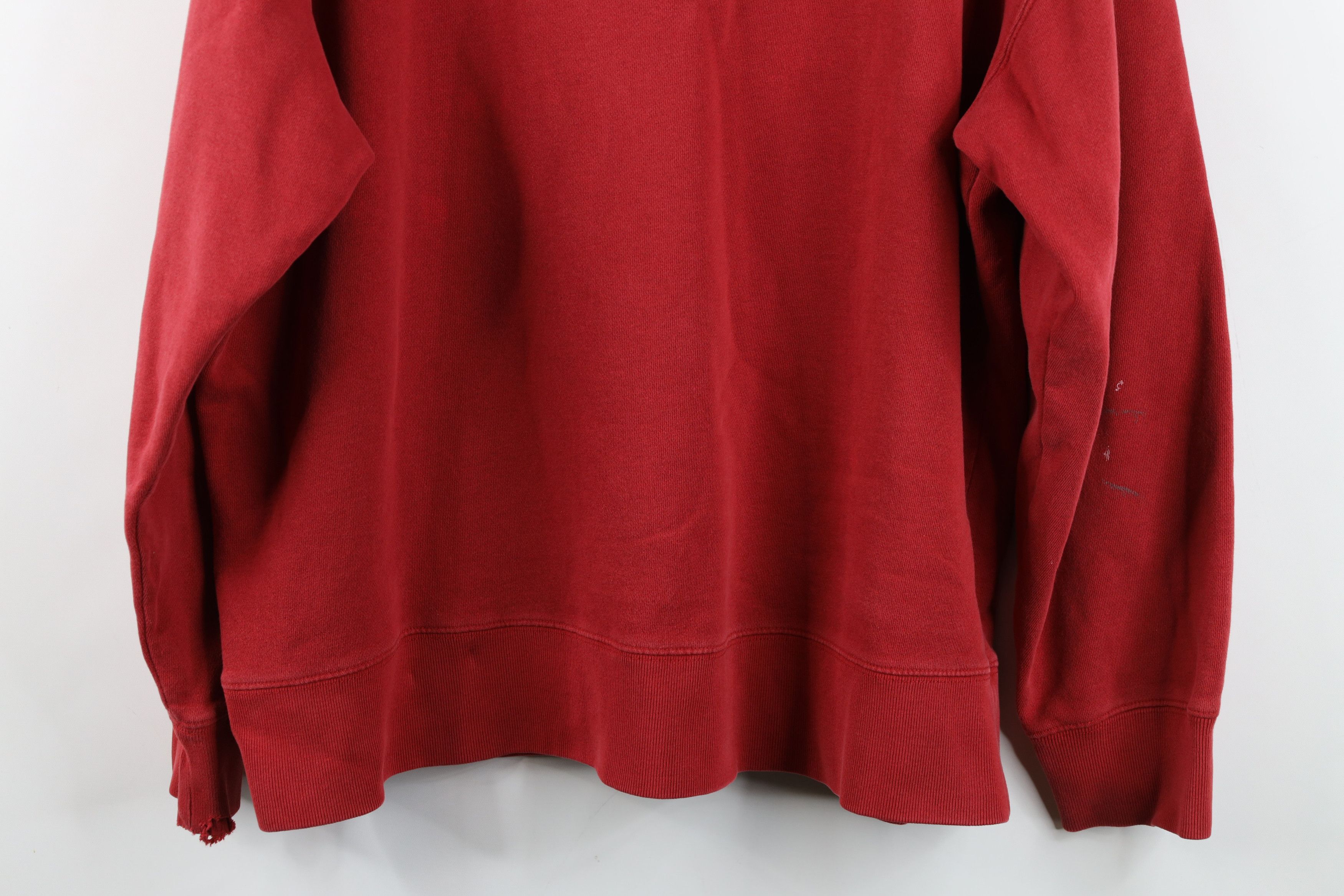 Tommy Hilfiger Vintage 90s Tommy Hilfiger Crest Crewneck Sweatshirt Red Size US L / EU 52-54 / 3 - 14 Thumbnail