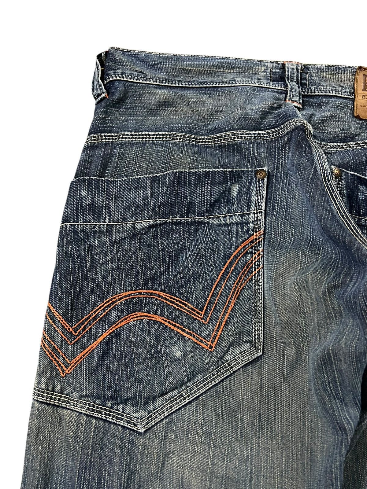 Edwin Edwin Exclusive Vintage XV Embroidery Mud Wash Jean Size US 32 / EU 48 - 15 Thumbnail