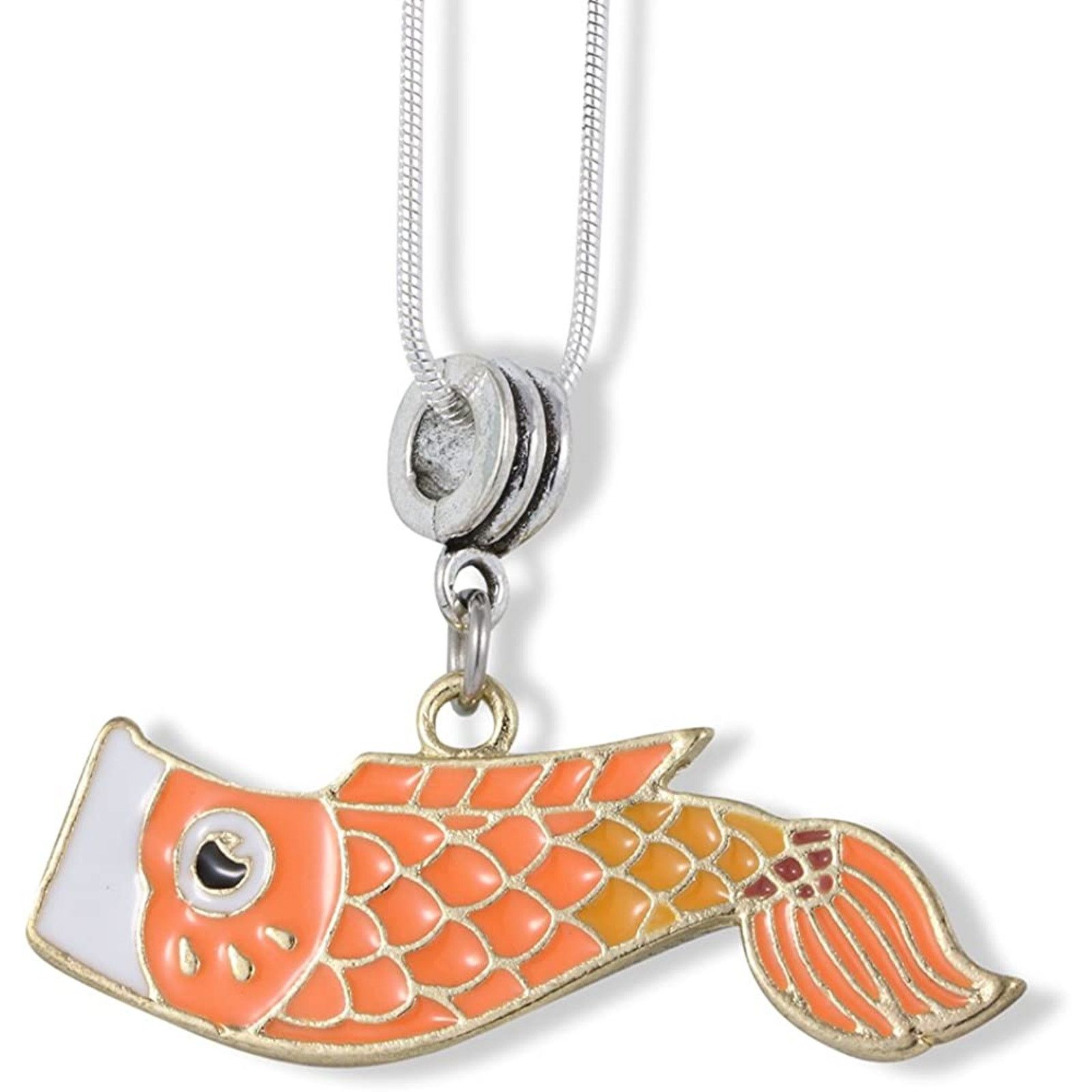 & Other Stories Koi Fish Coi Charm Snake Chain Necklace Size ONE SIZE - 1 Thumbnail