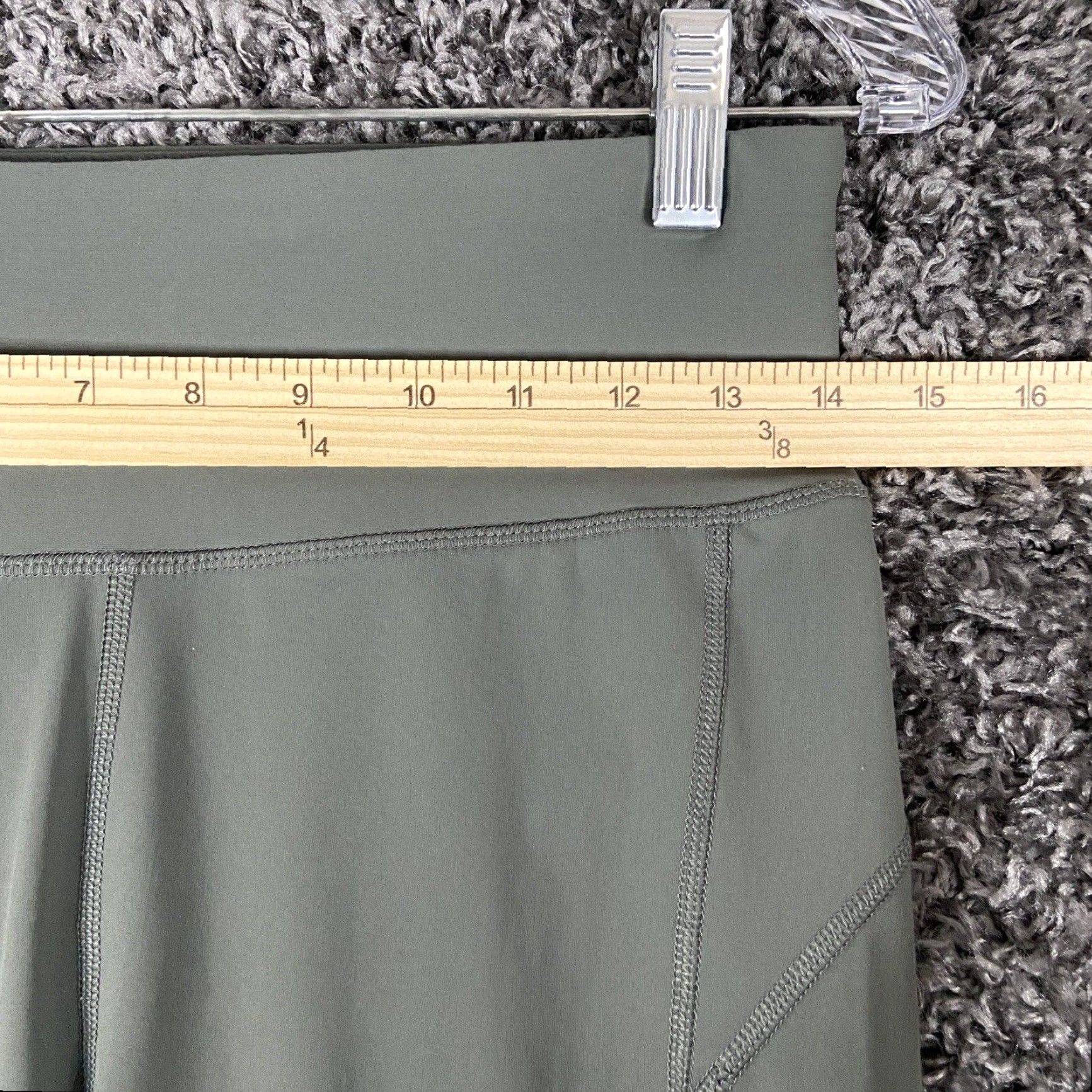 Avia Avia Green Olive Yoga Pants Women's M Athletic Activewear Size 32" / US 10 / IT 46 - 7 Thumbnail