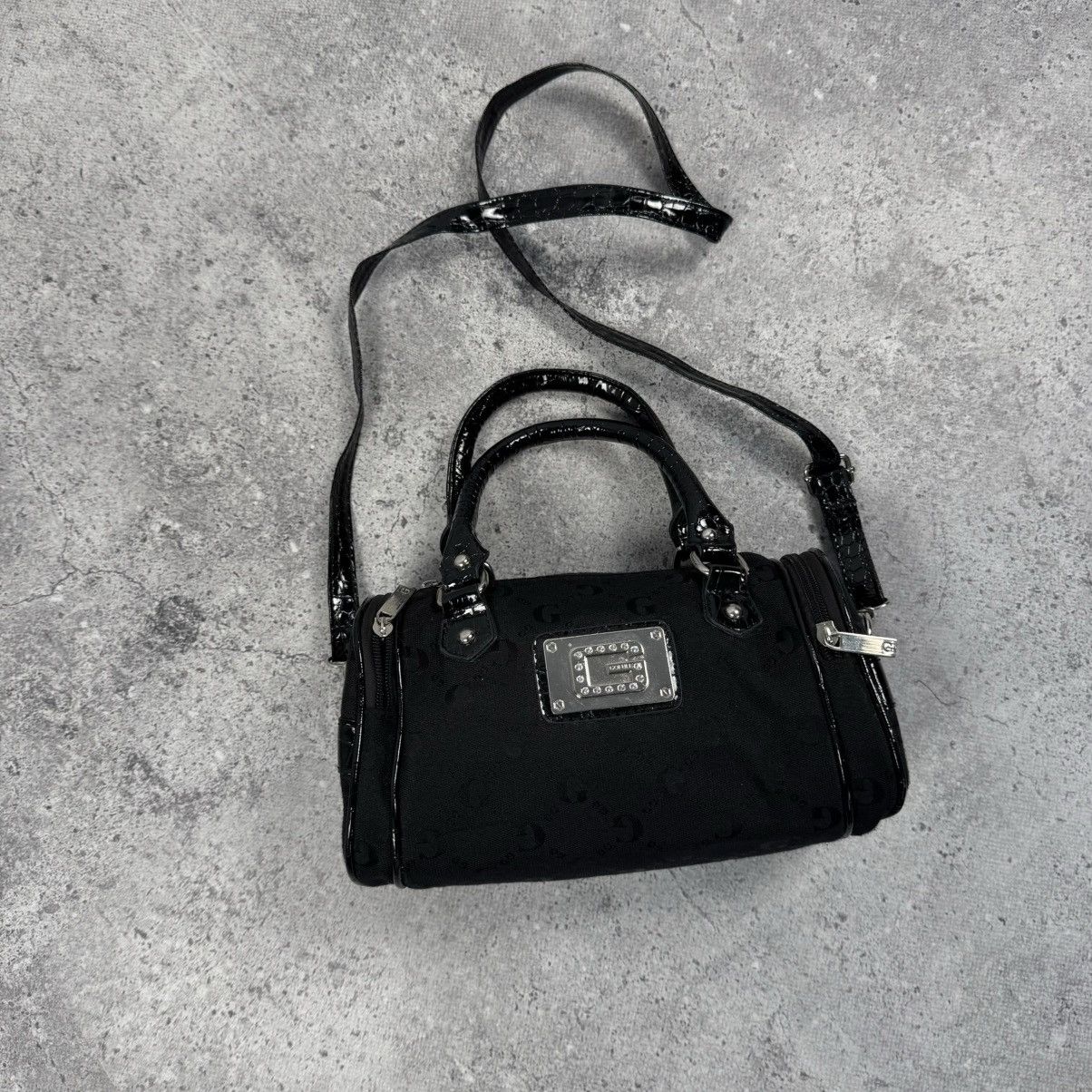Guess × Vintage Vintage Guess Style Y2K 00s Monogram Baguette Shoulder Bag Size ONE SIZE - 2 Thumbnail