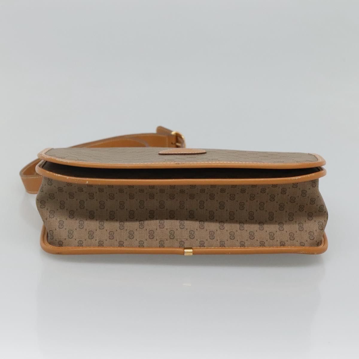 Gucci GUCCI Micro GG Supreme Shoulder Bag Pvc Brown Gold 001 116 Size ONE SIZE - 9 Thumbnail