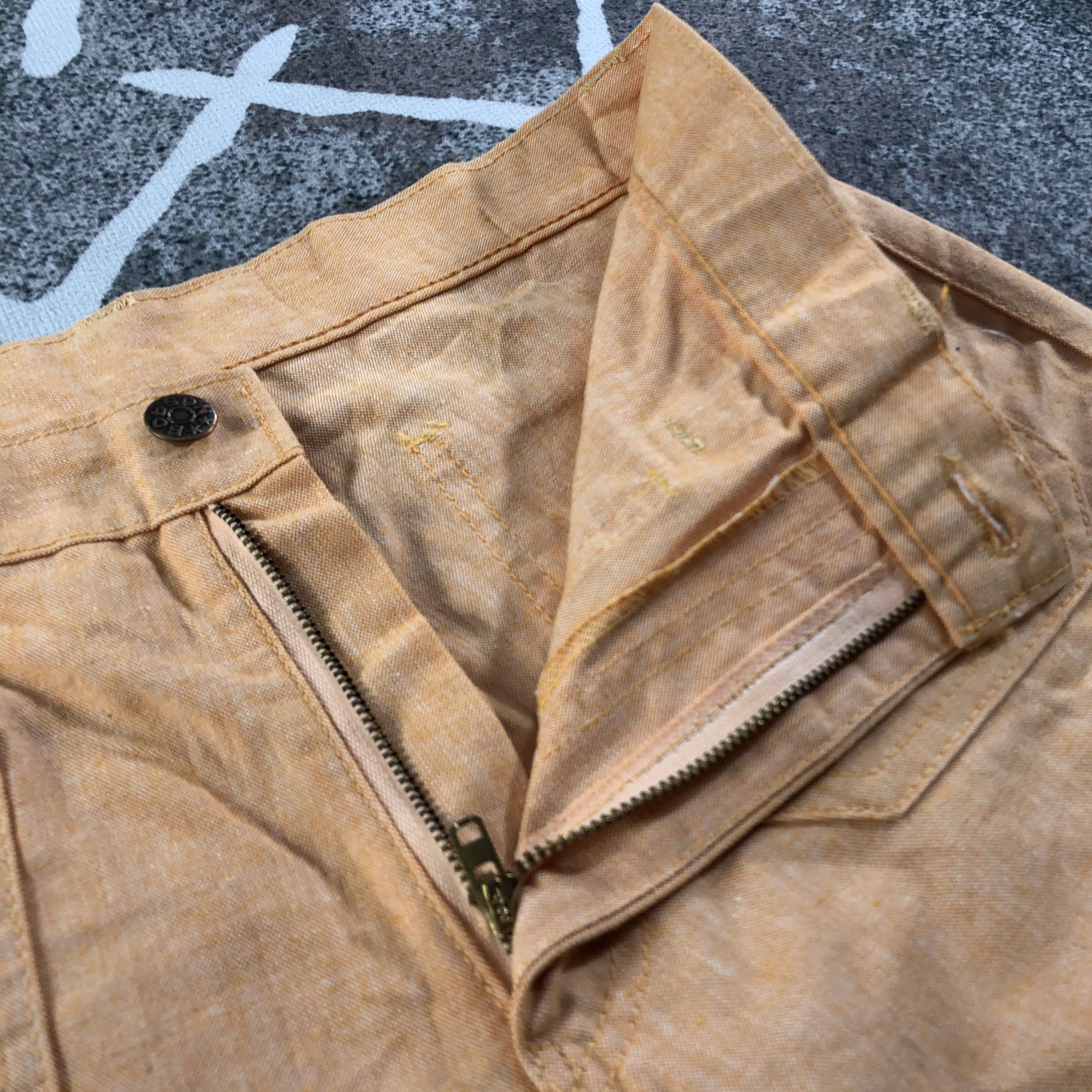 Japanese Brand Vintage 80s Bobson Flared Pants KJ2151 Size US 30 / EU 46 - 7 Thumbnail