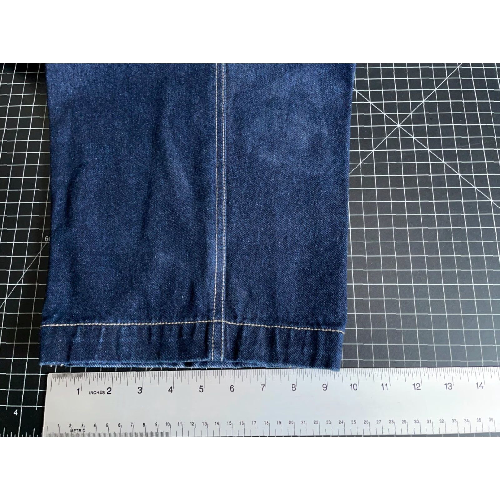 Denime VINTAGE Kani Jeans Baggy Fit Cargo Jeans Men's 42 x 34 Denim Blue 90s Hip Hop Retro Streetwear Jeans Mens Size US 42 / EU 58 - 7 Thumbnail