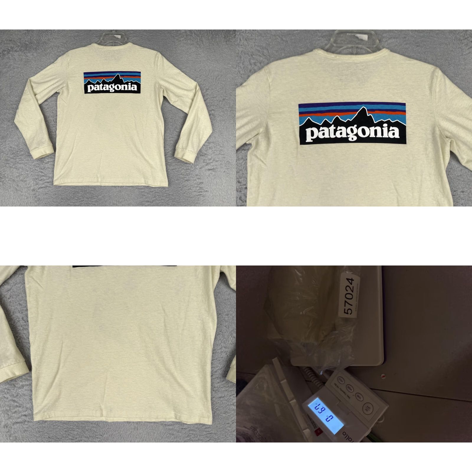 Patagonia Patagonia Shirt Mens Small Yellow Crew Neck Long Sleeve P-6 Logo Tagless Tee Size US S / EU 44-46 / 1 - 9 Thumbnail