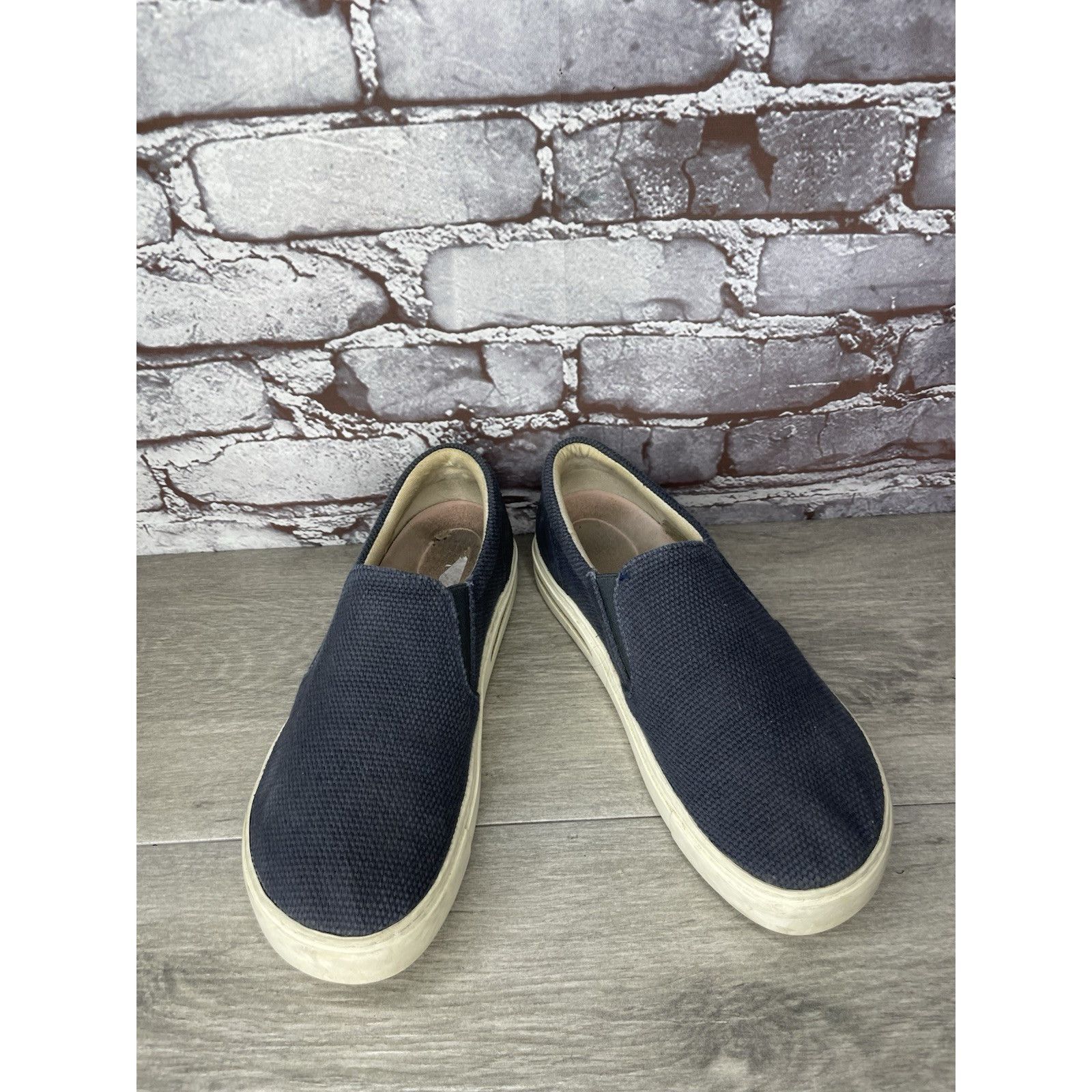 Birkenstock Birkenstock Oswego Midnight Blue Canvas Suede Slip On Shoes Size US 7 / IT 37 - 13 Thumbnail