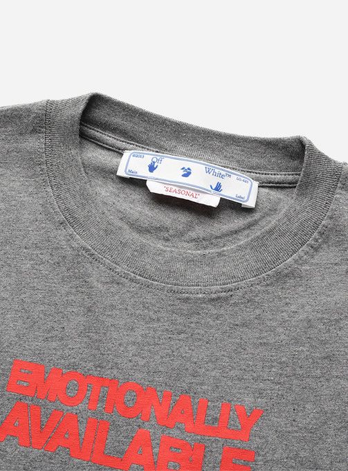 Off-White o1w1db10824 Emotion Arrow Over Skate in Melange Grey Size US L / EU 52-54 / 3 - 4 Thumbnail
