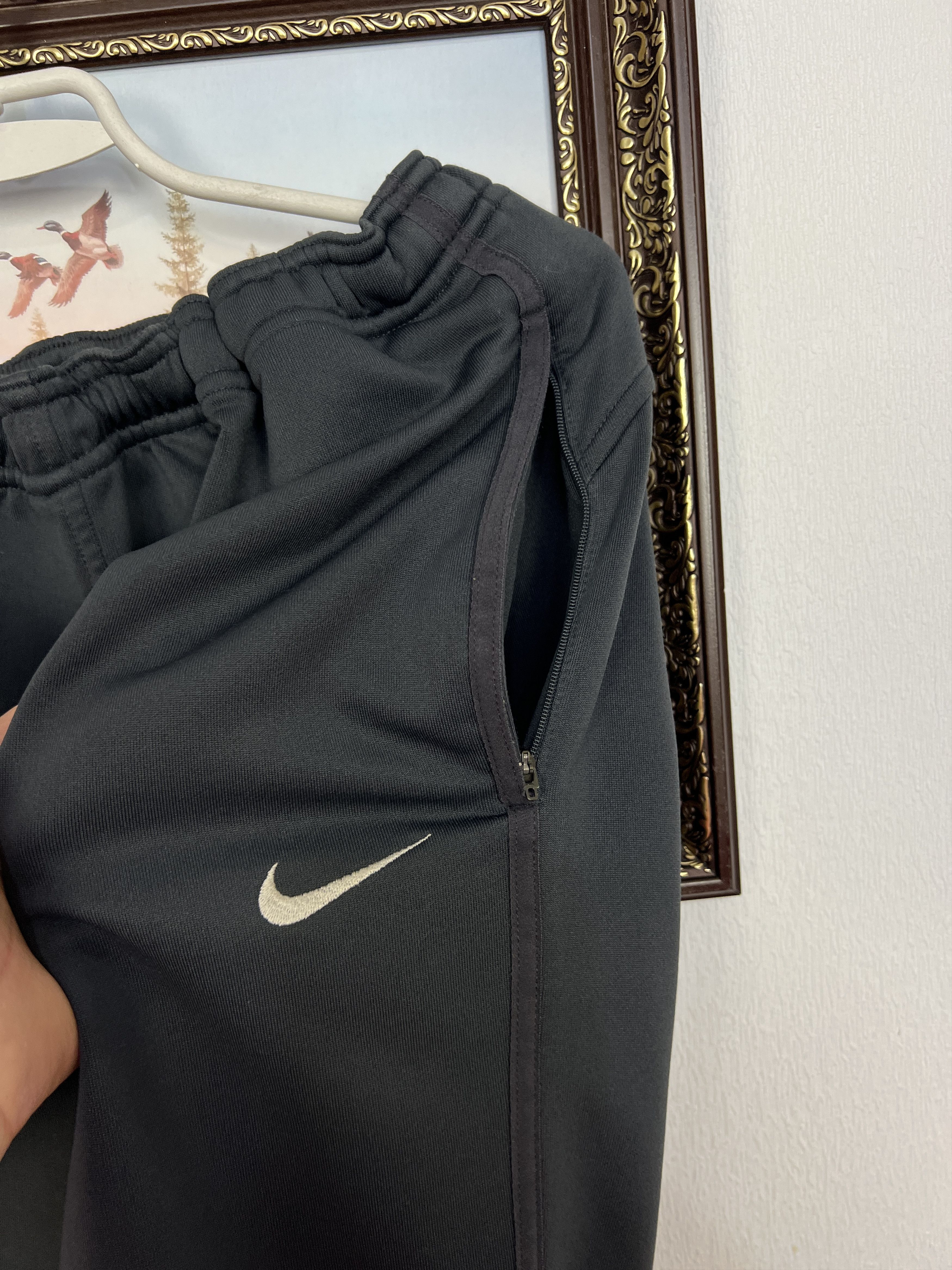 Nike Manchester United Football Pants Soccer Athletic Sweatpants Size US 36 / EU 52 - 5 Thumbnail