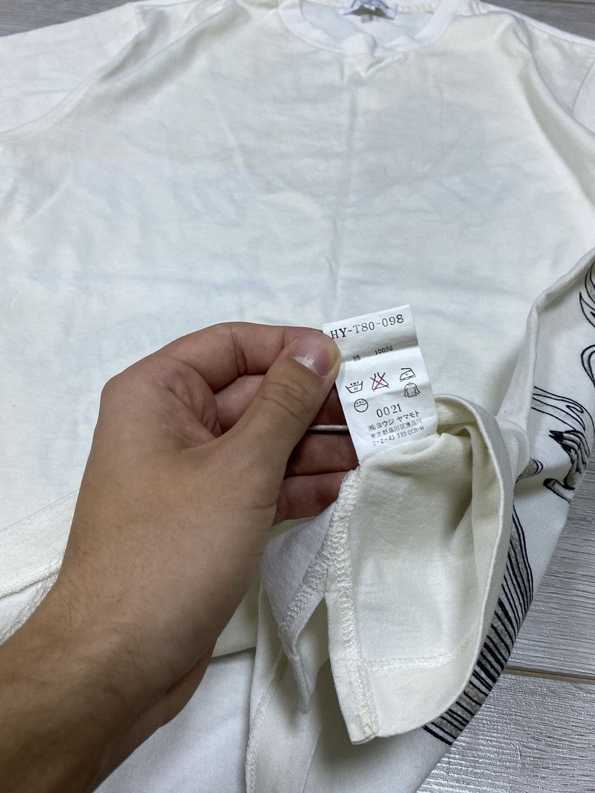 Yohji Yamamoto Yohji Yamamoto 🧜‍♀️ nude Mermaid tits T Shirt Size US M / EU 48-50 / 2 - 6 Thumbnail