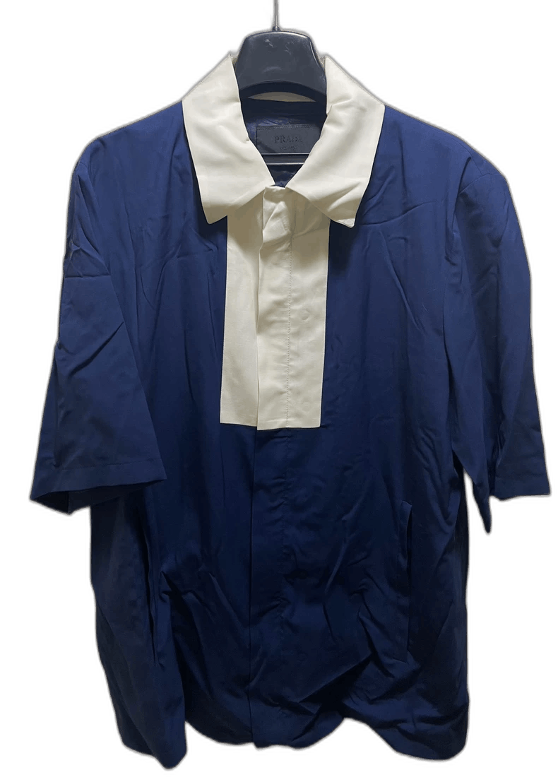 Prada Prada Spring Summer Short Sleeve Shirt Jacket -2505 Size US L / EU 52-54 / 3 - 1 Thumbnail
