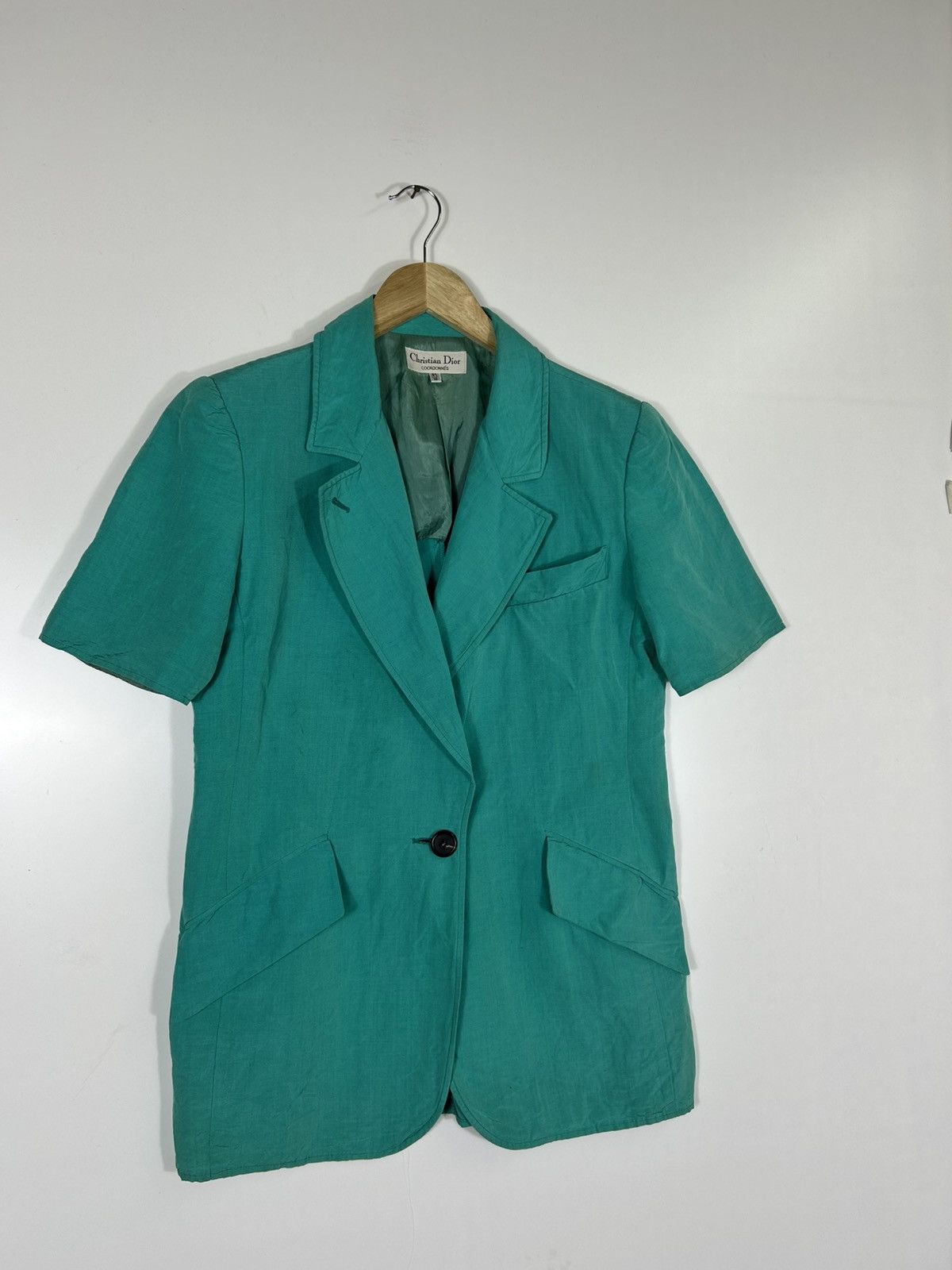 Christian Dior Monsieur Vintage Christian Dior Coordonnés Short Sleeve Blazer Size M / US 6-8 / IT 42-44 - 2 Thumbnail