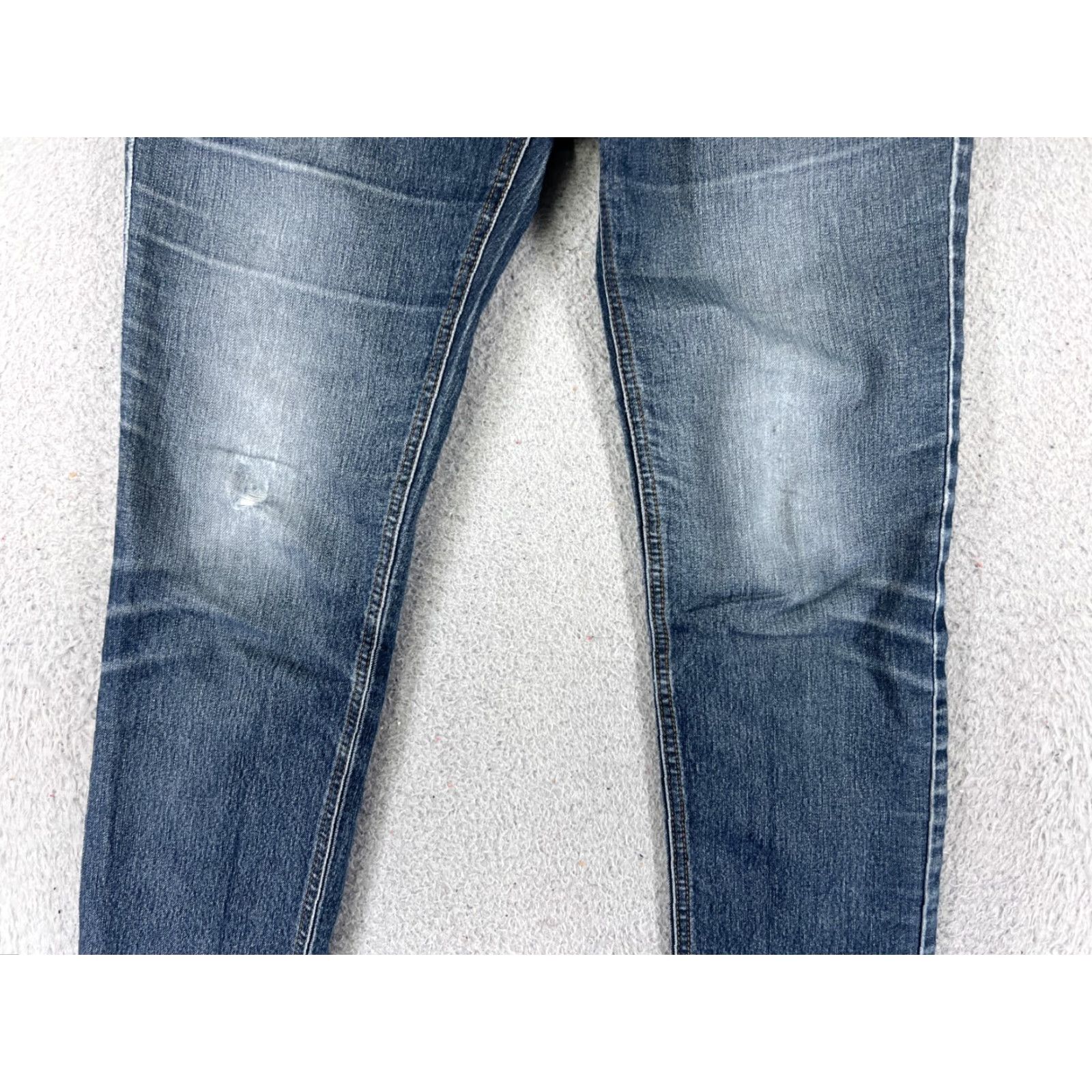 Ecko Unltd. Ecko Unltd Jeans Women Size 7 Skinny Low Rise Denim Medium Wash Blue Stretch 5-Pocket Womens Size 28" / US 6 / IT 42 - 3 Thumbnail
