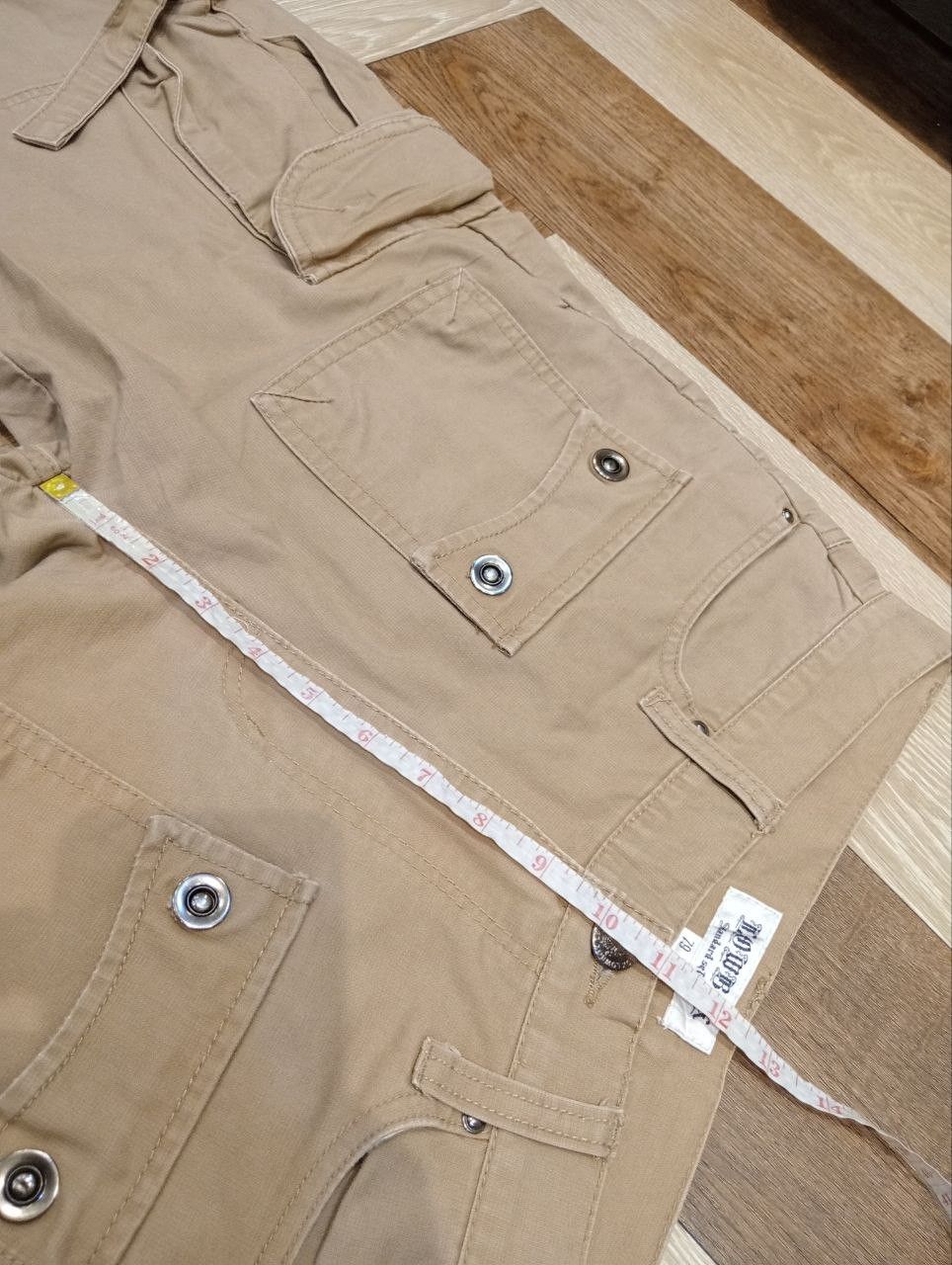LOWBOX LOWBOX JAPAN MULTIPOCKET WRINKLE BANDAGE PANTS Size US 32 / EU 48 - 11 Thumbnail