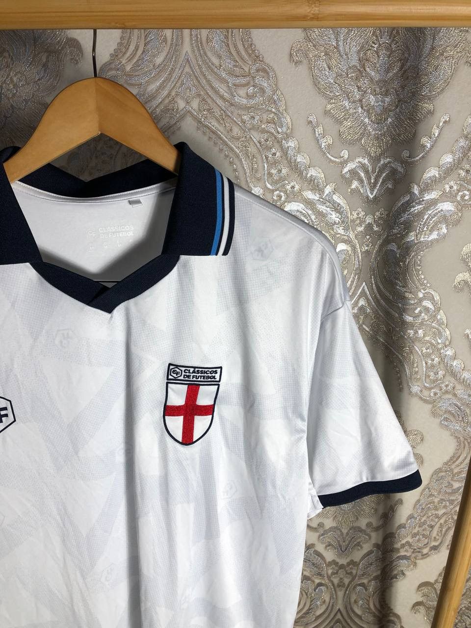 Vintage VERY RARE ENGLAND RETRO CLASSICOS DE FUTEBOL JERSEY Y2K 90s Size US M / EU 48-50 / 2 - 2 Thumbnail