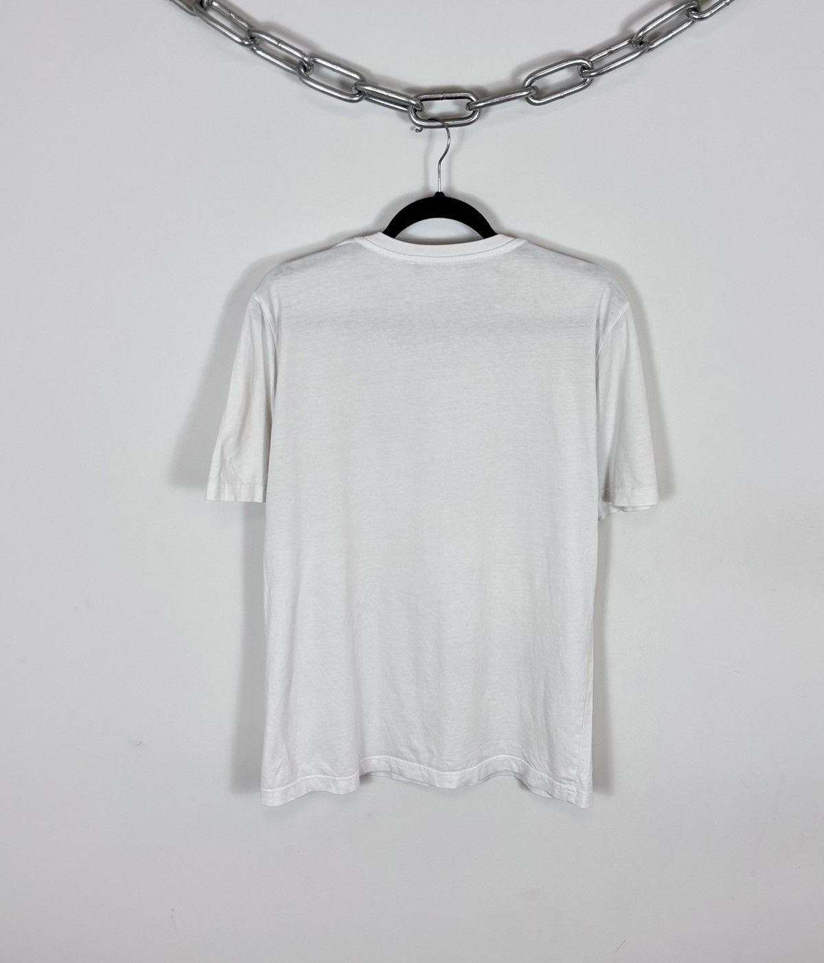 Moschino Love Moschino Men’s Big Logo White T-Shirt Tee Size US L / EU 52-54 / 3 - 14 Thumbnail
