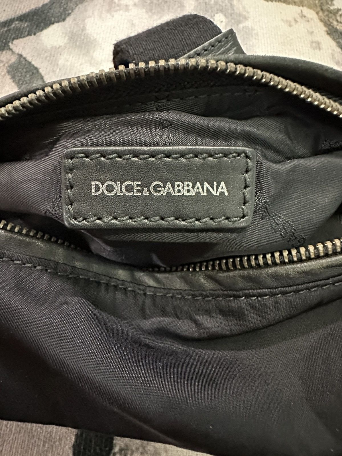Dolce & Gabbana AUTHENTIC DOLCE&GABBANA WAIST/POUCH BAG Size ONE SIZE - 10 Thumbnail
