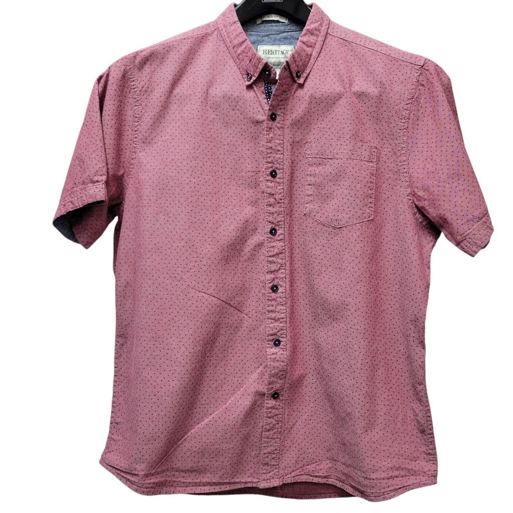 Report Collection Heritage Report Collection Slim-Fit Short Sleeves Button-Up Size US XL / EU 56 / 4 - 1 Thumbnail
