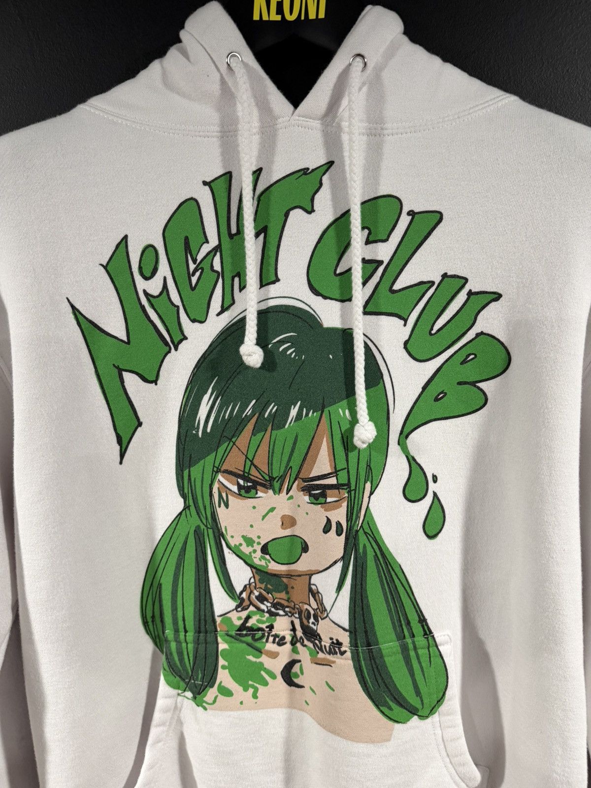 Anime Night Club x Jun Inagawa Anime Girl Hoodie S Size US S / EU 44-46 / 1 - 2 Thumbnail