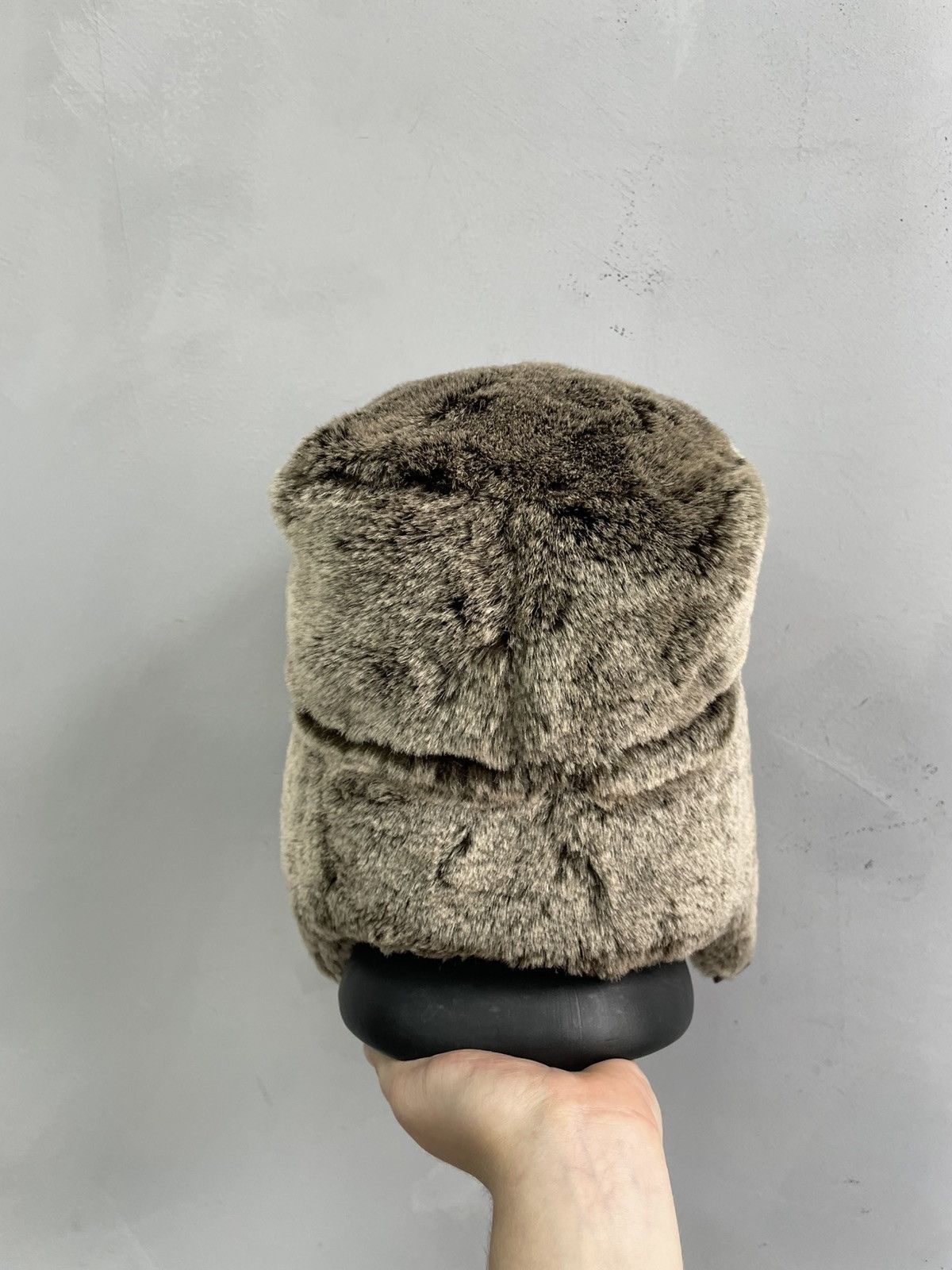 Hysteric Glamour Rare y2k fir fuzzy hysteric glamour hat cap Ushanka Size ONE SIZE - 5 Thumbnail