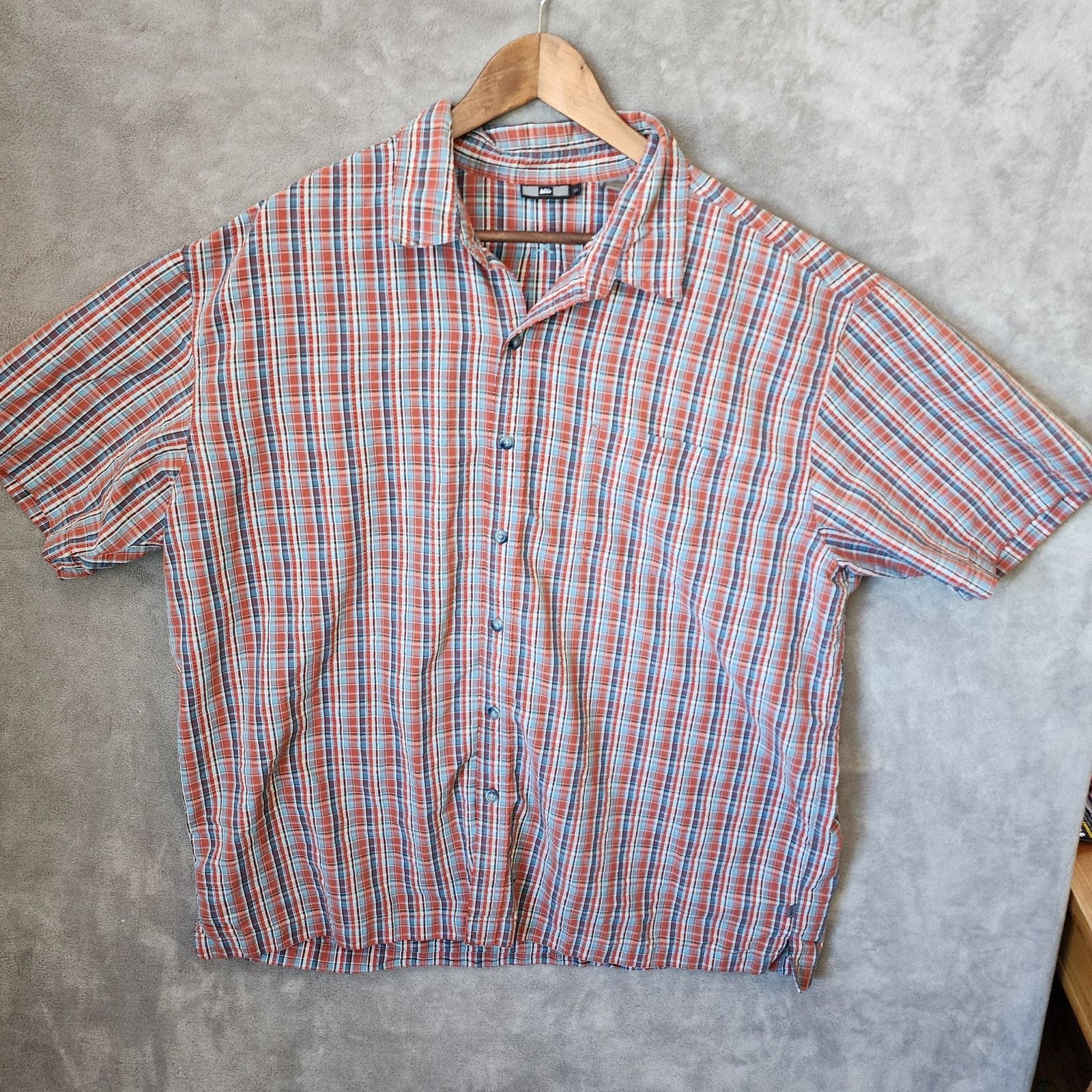 Rei REI Men's XL Plaid Hiking Shirt Size US XL / EU 56 / 4 - 1 Thumbnail