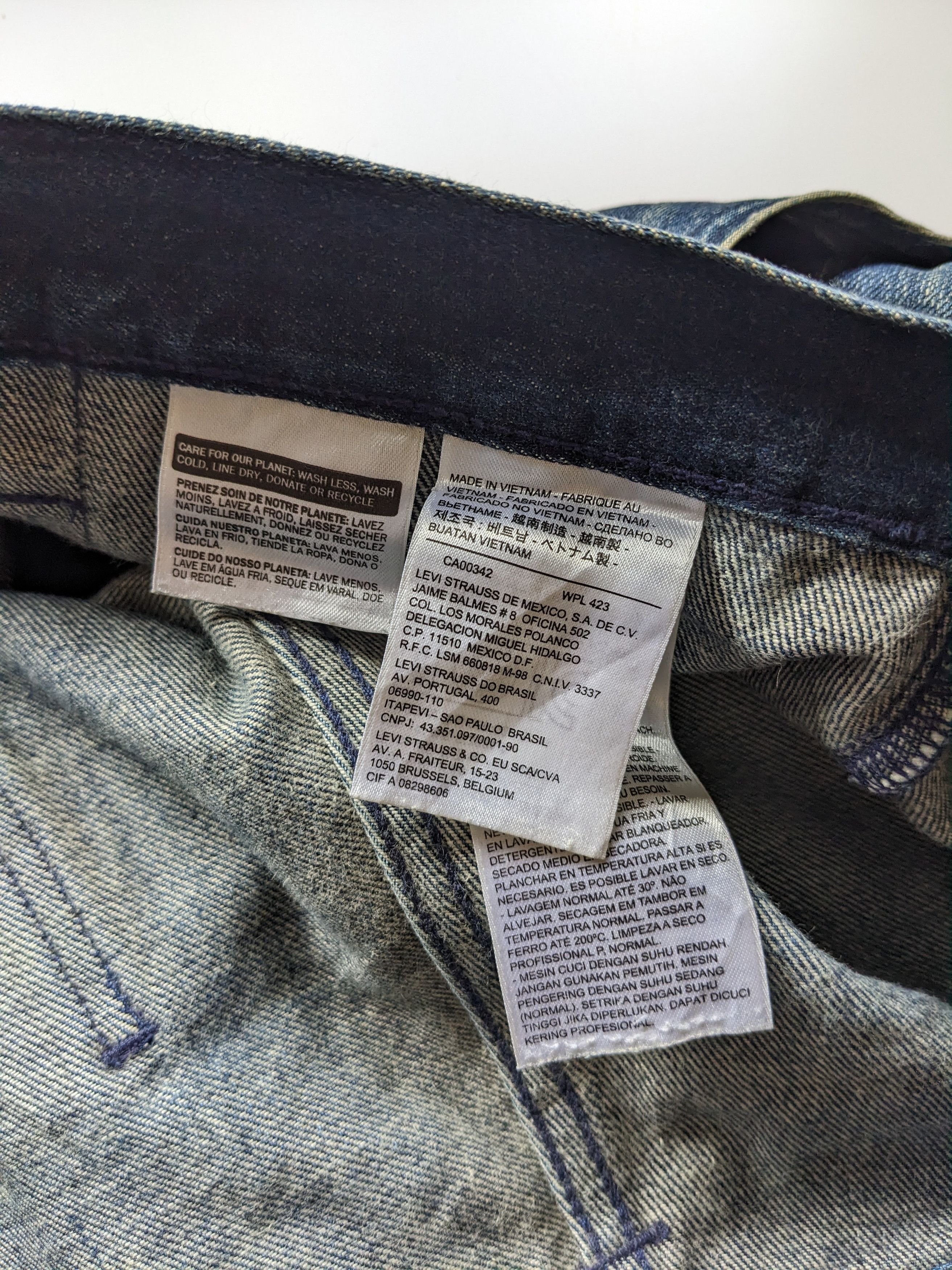 Levi's × Levi's Vintage Clothing Levi's 508 Single R 35" x 28.5" Size US 35 - 8 Thumbnail