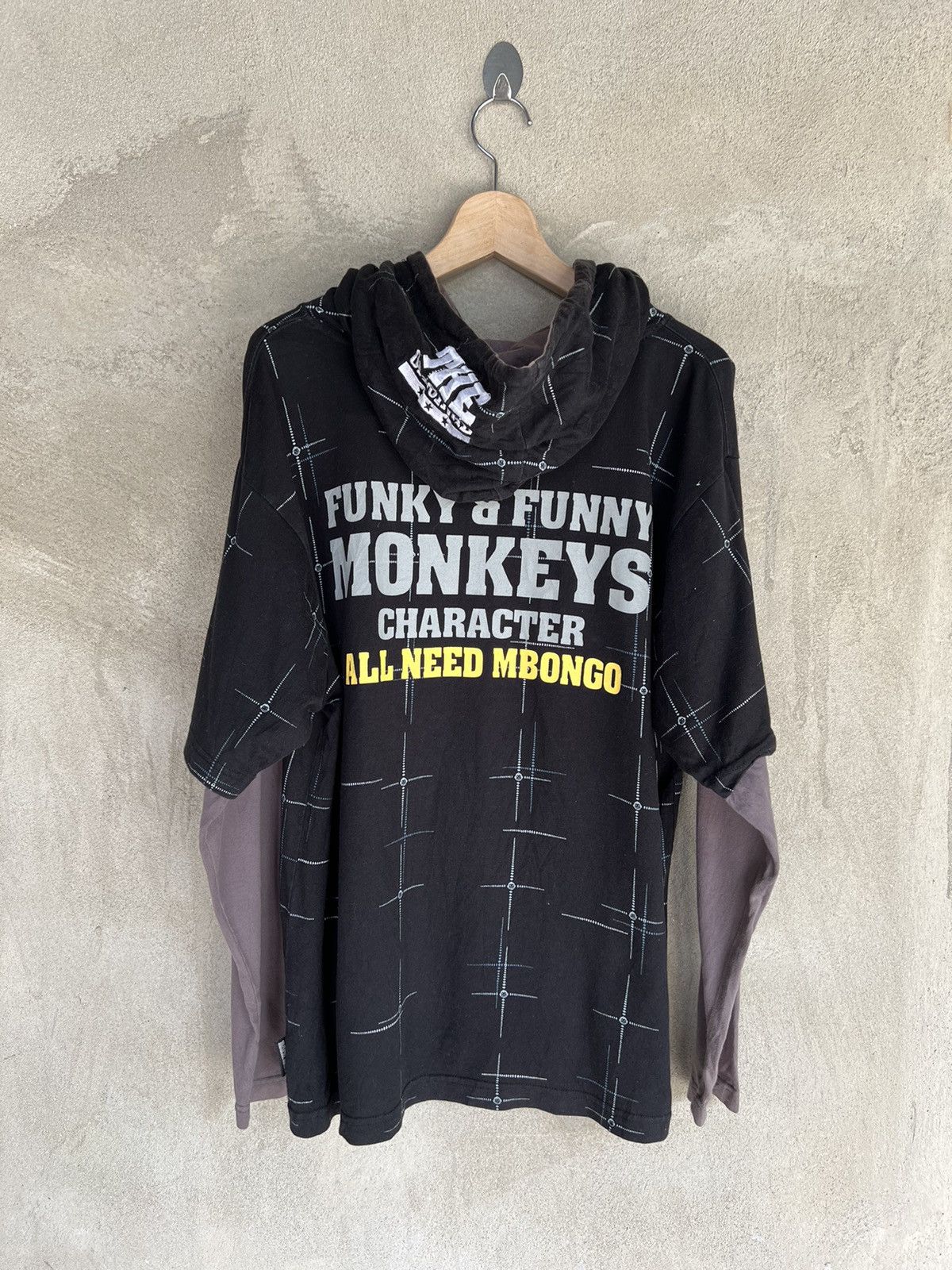 Japanese Brand Japanese Dack Dive Mbongo Hip Hop monkey Hoodies Size US L / EU 52-54 / 3 - 6 Thumbnail