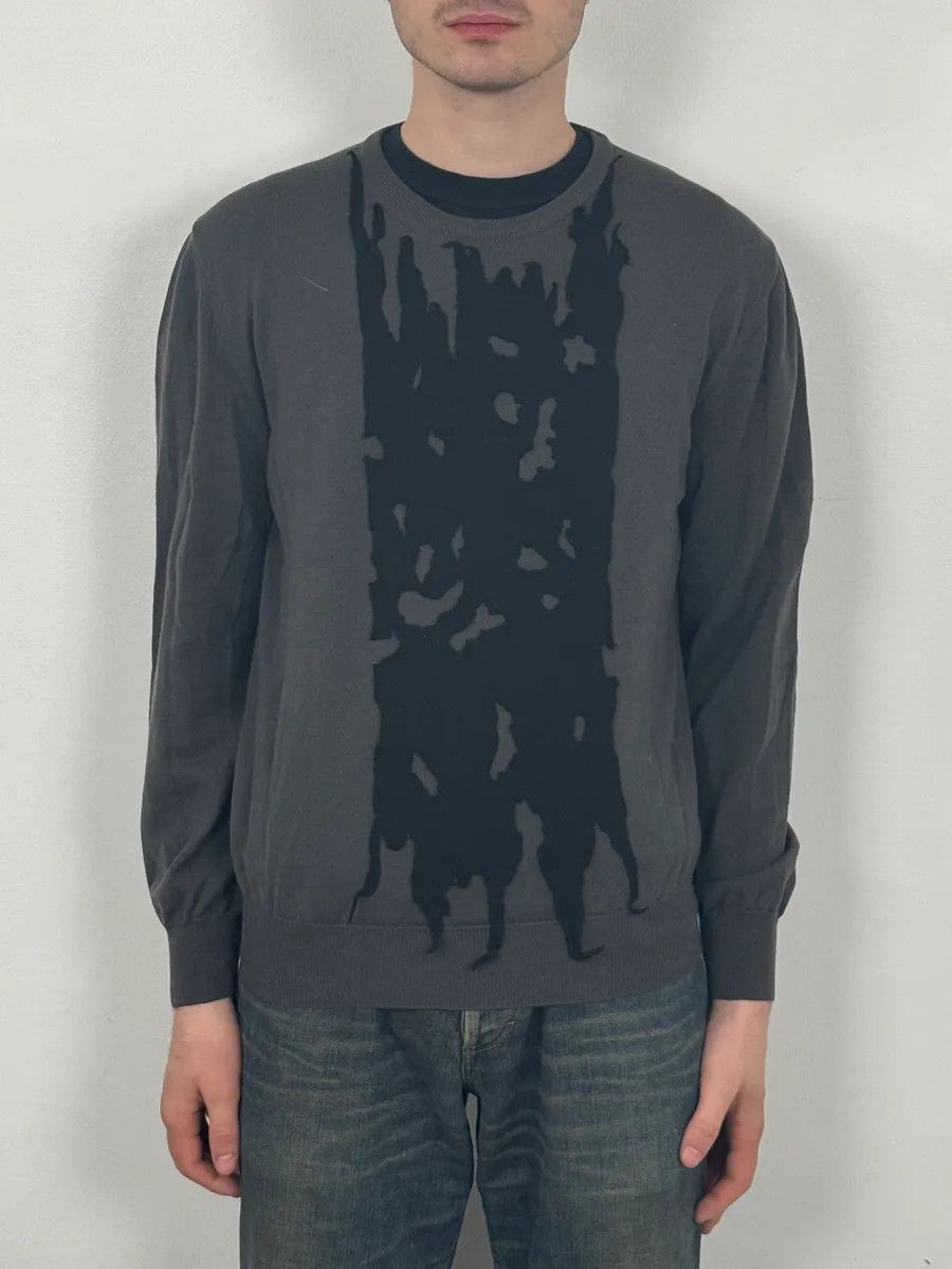 Alexander McQueen Alexander McQueen Obscur Shadow Grey Sweater Size US S / EU 44-46 / 1 - 2 Thumbnail