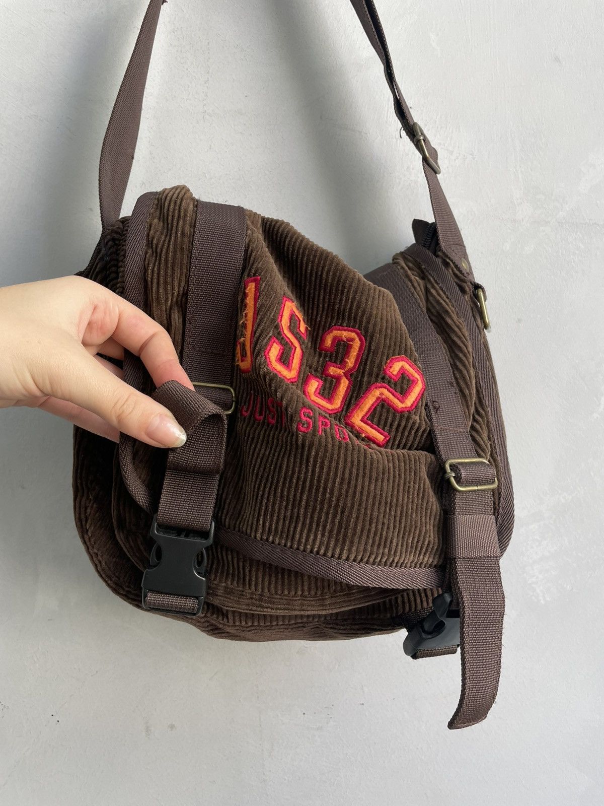 Diesel Rare velvet Messenger bag y2k diesel style 90s Size ONE SIZE - 4 Thumbnail