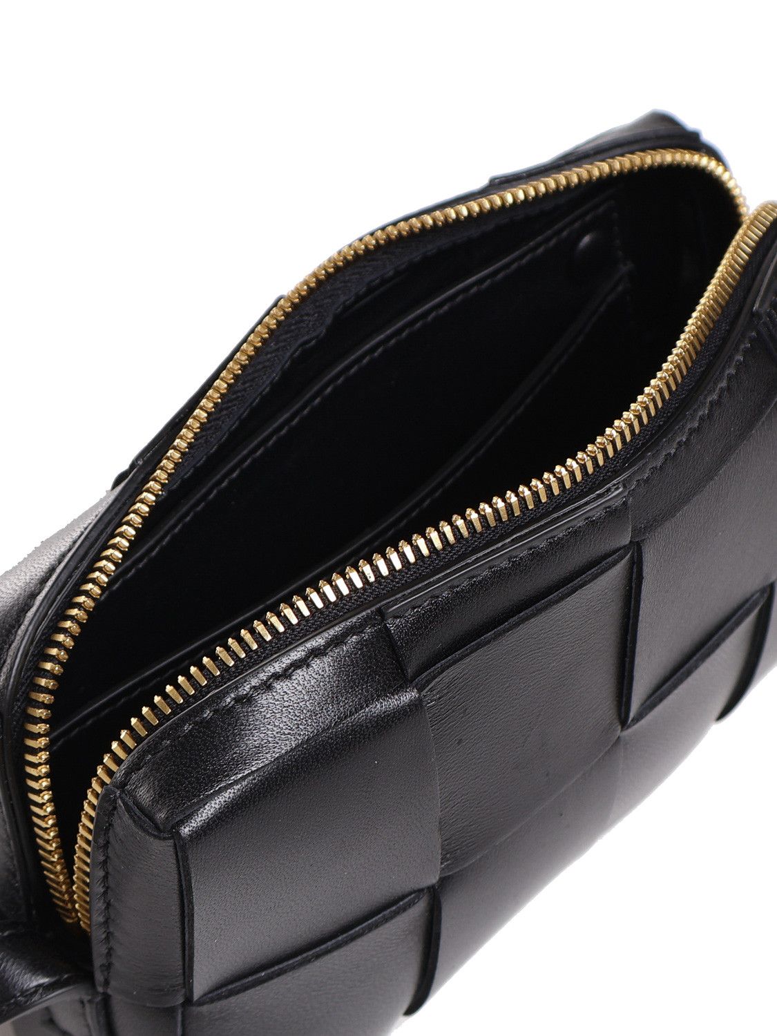 Bottega Veneta o1n1vont1124 Size: OS / Mini Cassette Cross-Body Bag Black Size ONE SIZE - 3 Thumbnail