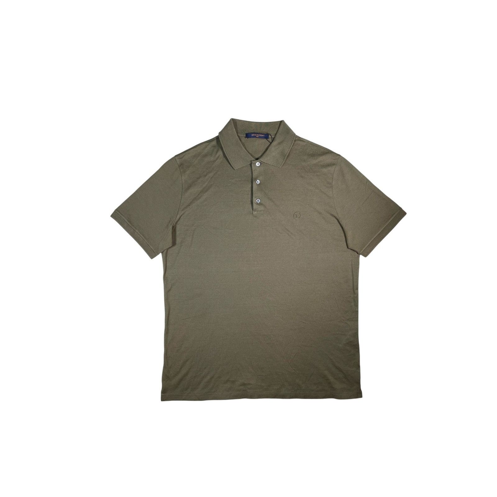 Louis Vuitton Louis Vuitton Olive Polo Size US XL / EU 56 / 4 - 1 Thumbnail
