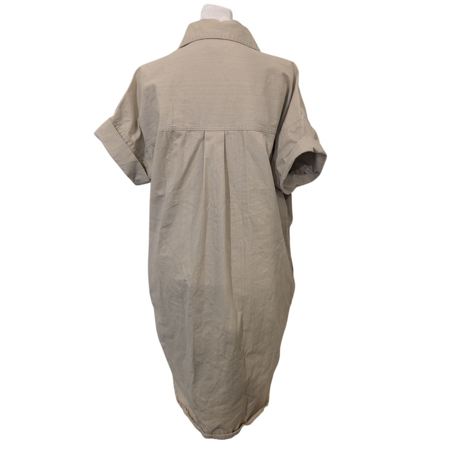 Other OAT New York Khaki Oversized Button Up Shirt Dress Small Size S / US 4 / IT 40 - 5 Thumbnail