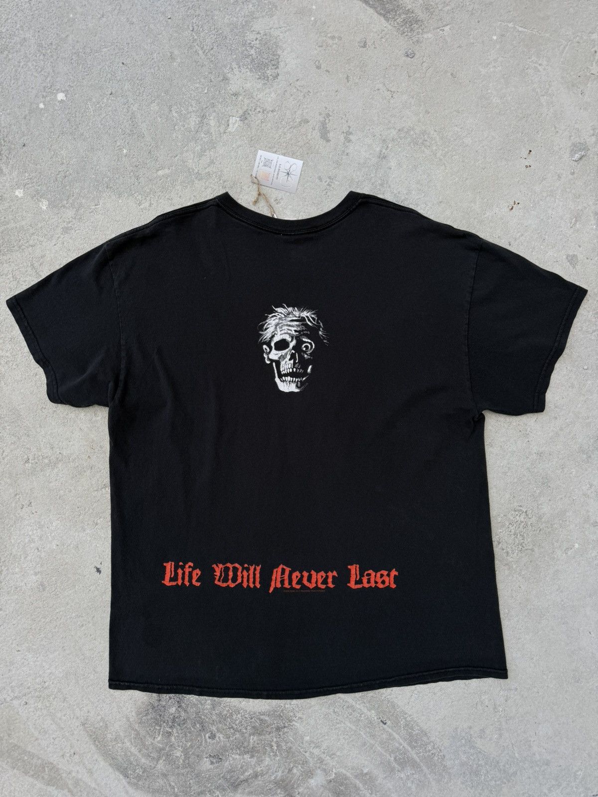 Band Tees × Vintage Death T-shirt 2009 Life Will Never Last Metal Band size XL Size US XL / EU 56 / 4 - 5 Thumbnail