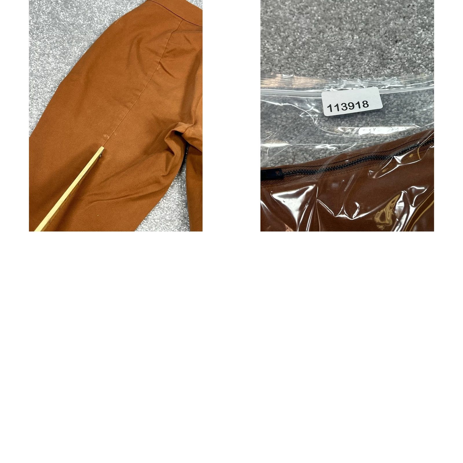 Everlane Everlane Pants Womens 6 Brown Curvy Fit Cotton Stretch Tapered Leg Mid Rise Size 28" / US 6 / IT 42 - 9 Thumbnail