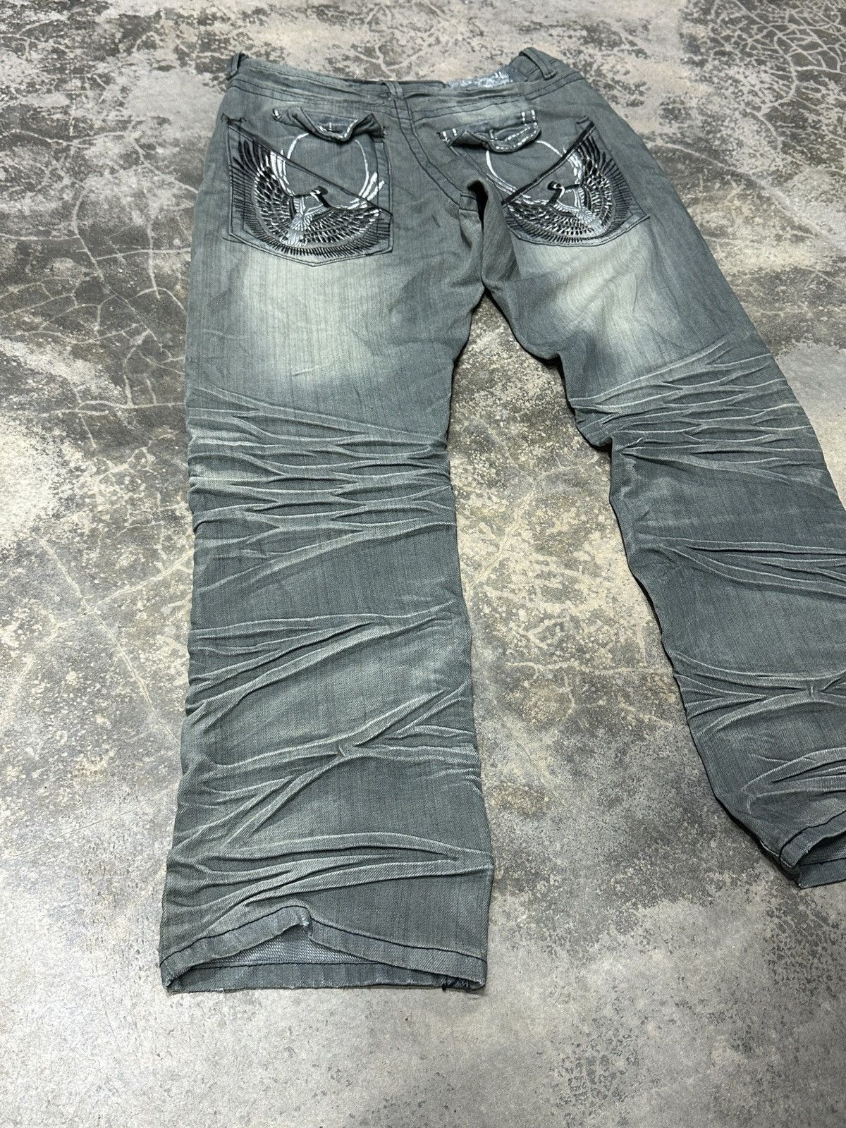 Affliction × FUSAI Rare🔥 Vintage FUSAI Denim Affliction Style Size US 32 / EU 48 - 22 Thumbnail