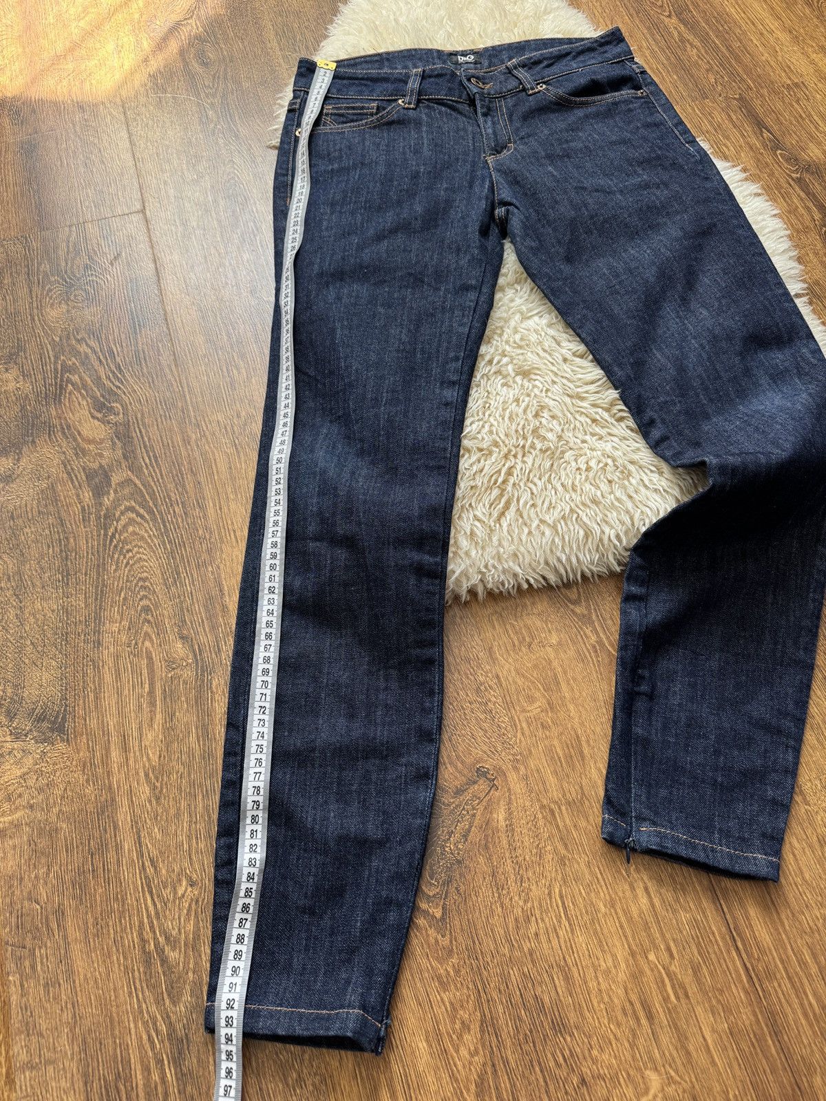 Dolce & Gabbana D&G Dolce & Gabbana Pretty Skinny Dark Blue Jeans – Size 27 Size 26" / US 2 / IT 38 - 14 Thumbnail