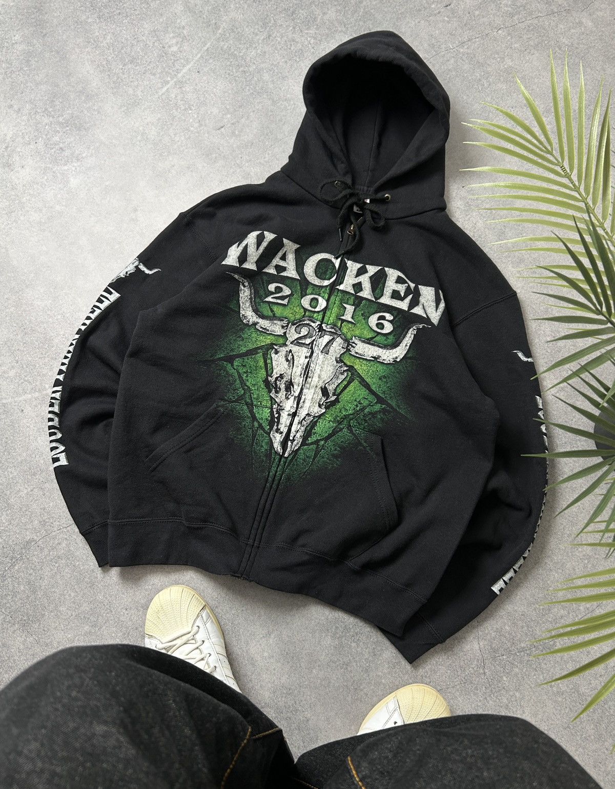 Band Tees Vintage Wacken 2016 big logo zip-hoodies Size US M / EU 48-50 / 2 - 2 Thumbnail