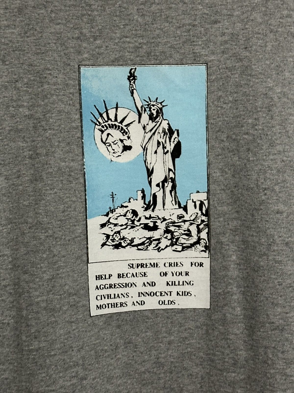 Supreme Supreme Liberty Tee Size US L / EU 52-54 / 3 - 2 Thumbnail