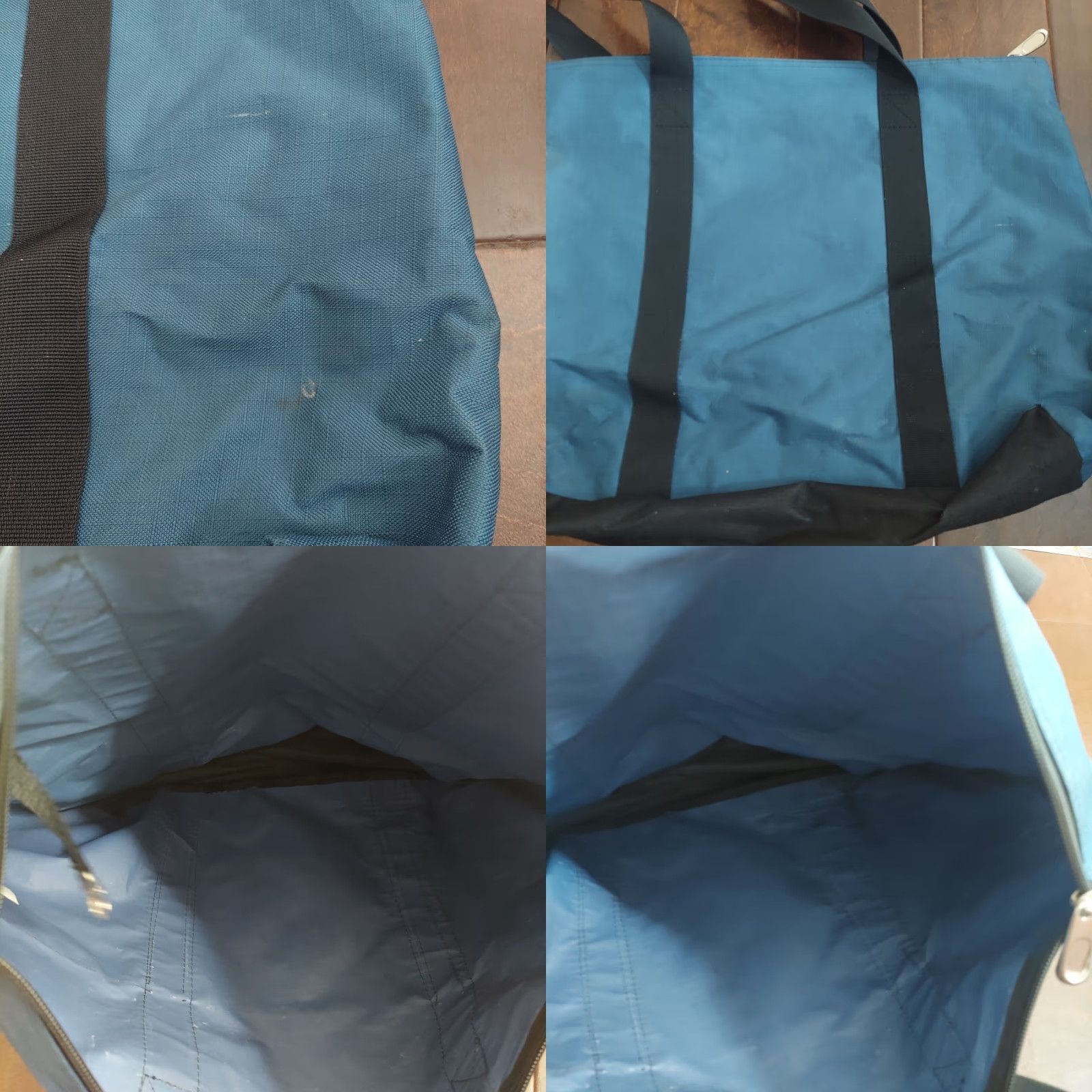 Vintage In honor Of Our Veterans Black/Blue Tote Bag Size ONE SIZE - 10 Thumbnail