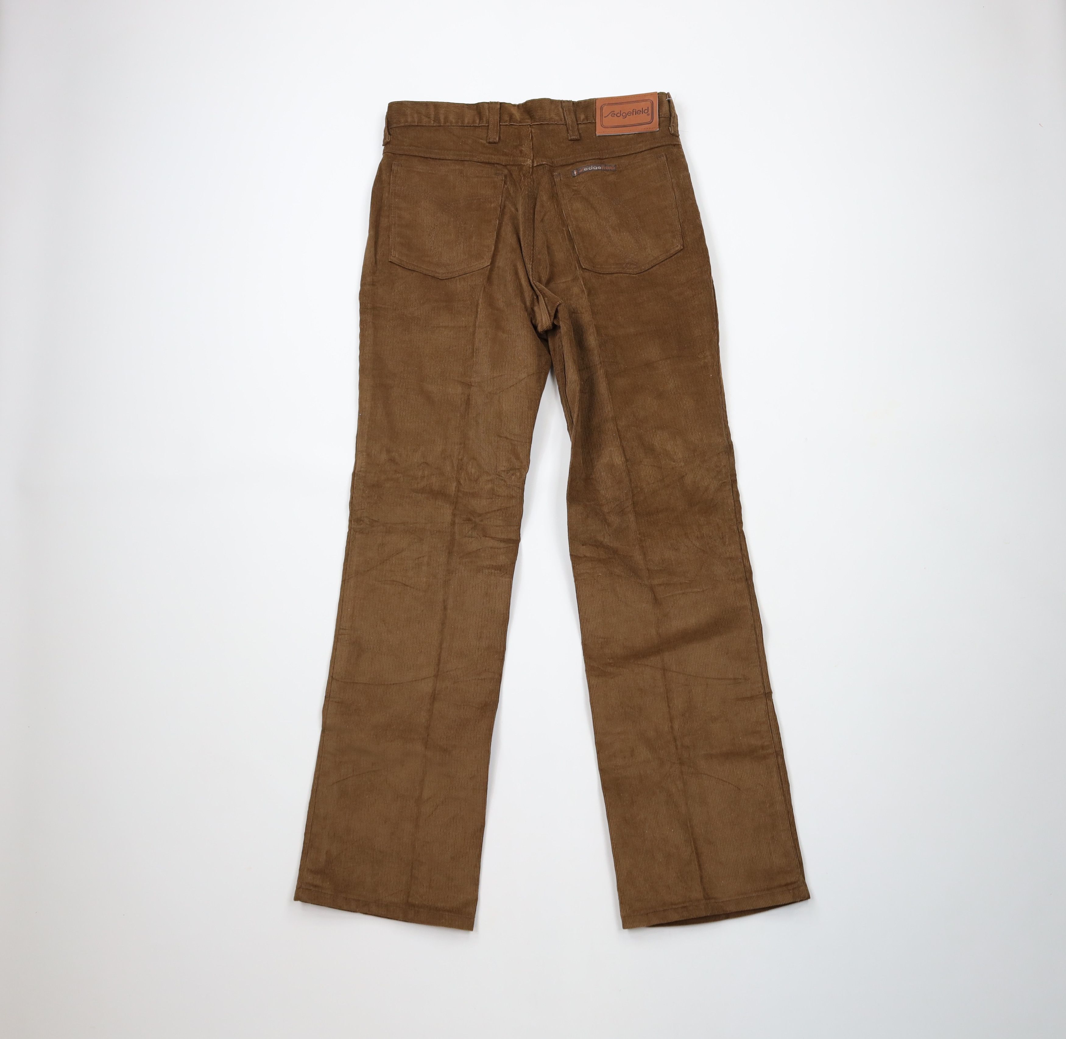 Vintage Deadstock Vintage 70s Streetwear Wide Leg Corduroy Pants USA Size US 30 / EU 46 - 10 Thumbnail