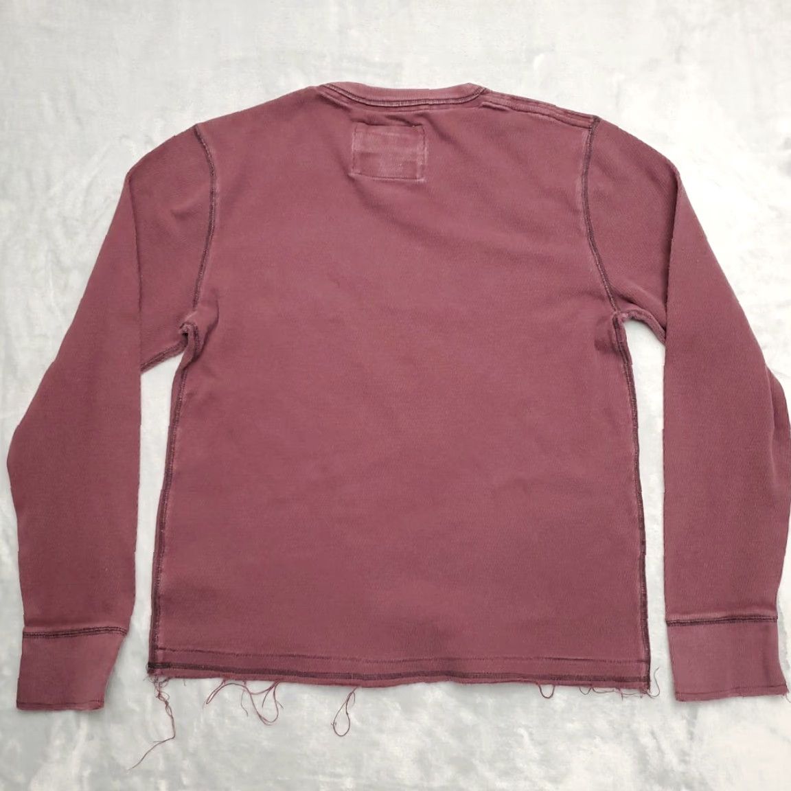 Aeropostale VINTAGE Aeropostale Shirt Womens L Red Thermal Pullover Spellout Y2K 90s Retro Mens Womens Boys Girls Size L / US 10 / IT 46 - 6 Thumbnail