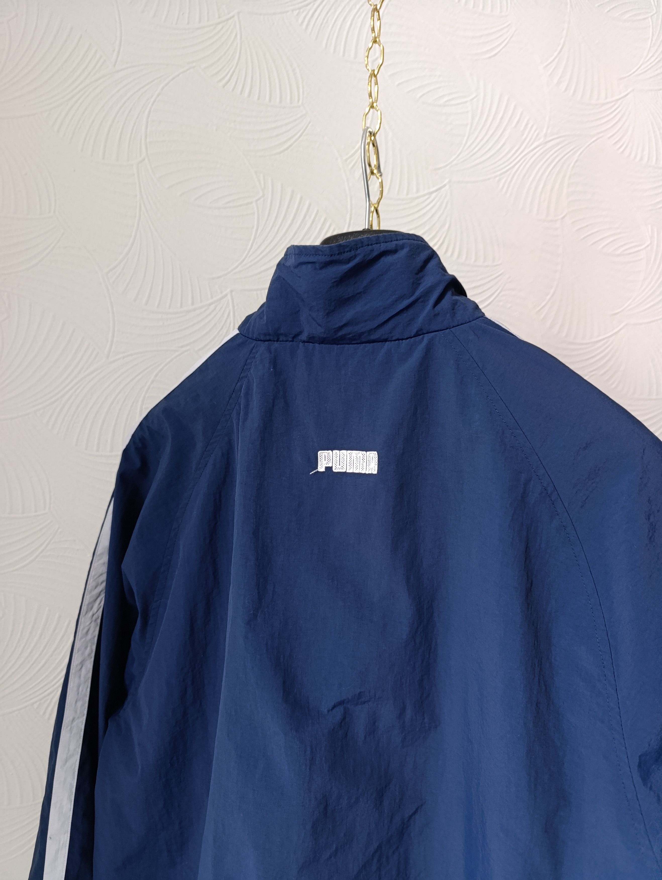 Puma PUMA ITALIA VINTAGE MENS NYLON JACKET ON DRAWSTRINGS Size US L / EU 52-54 / 3 - 12 Thumbnail
