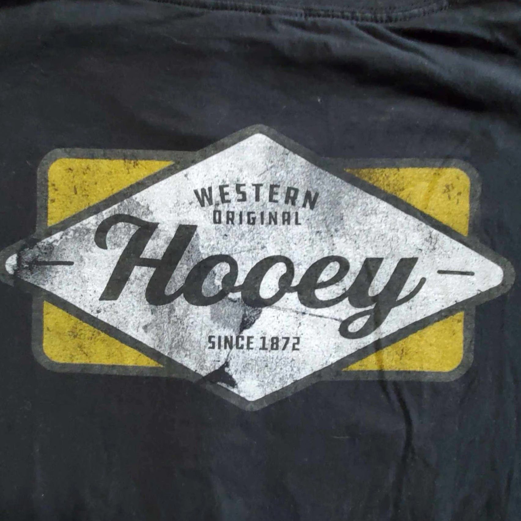 Vintage VINTAGE Hooey T-Shirt 3XL TG USA Mens Blue Short Sleeve Shirt Big & Tall Size US XXL / EU 58 / 5 - 4 Thumbnail