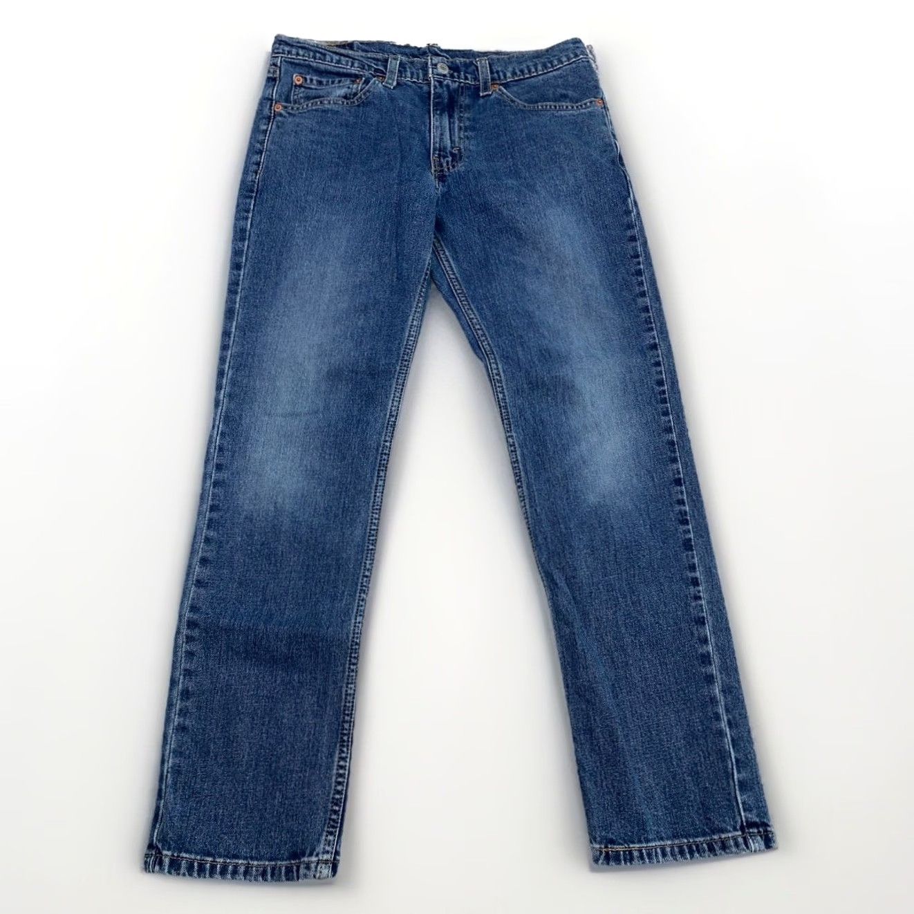 Levi's Levi’s 511 Taper Flex Denim Blue Jeans 32x30 Men Regular Slim Zip Mid Rise 32 Inseam Cotton Blend Denim Vintage No Womens Mens Size US 32 / EU 48 - 4 Thumbnail