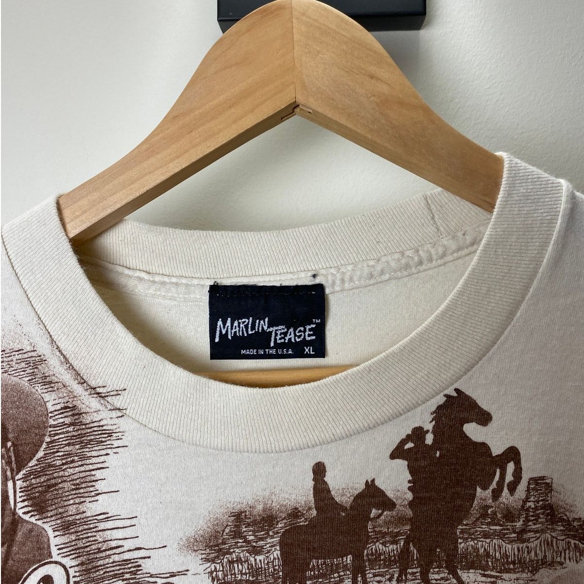 Vintage Vintage 1992 The Lone Ranger AOP Tee - XL - Marlin Tease Size US XL / EU 56 / 4 - 2 Thumbnail