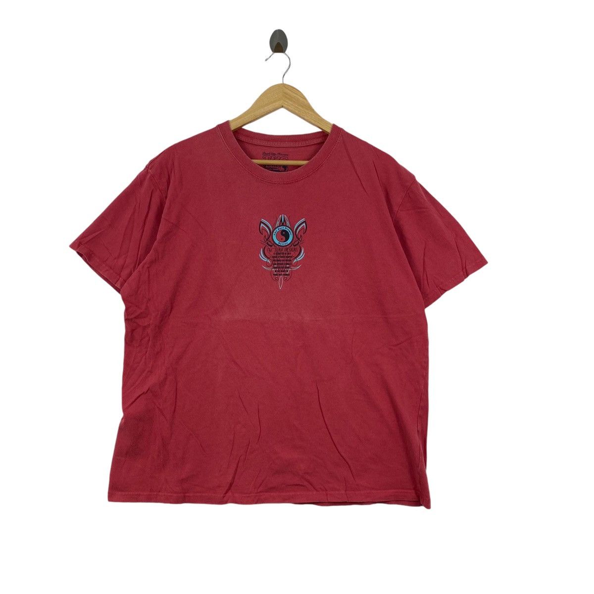 Other T&C SURF DESIGN Hawaii Pearl City Flame Tee Shirt Top Y2K Size US XXL / EU 58 / 5 - 1 Thumbnail