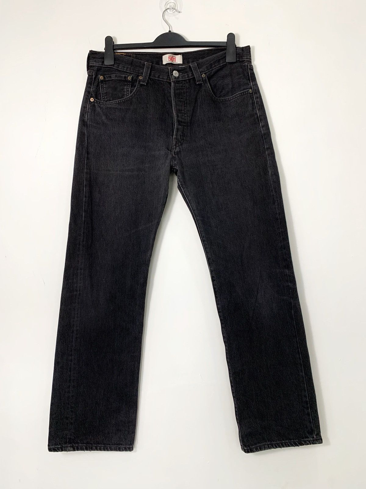 Levi's Levis 501 stone black jeans pant 34x32 Size US 34 / EU 50 - 14 Thumbnail